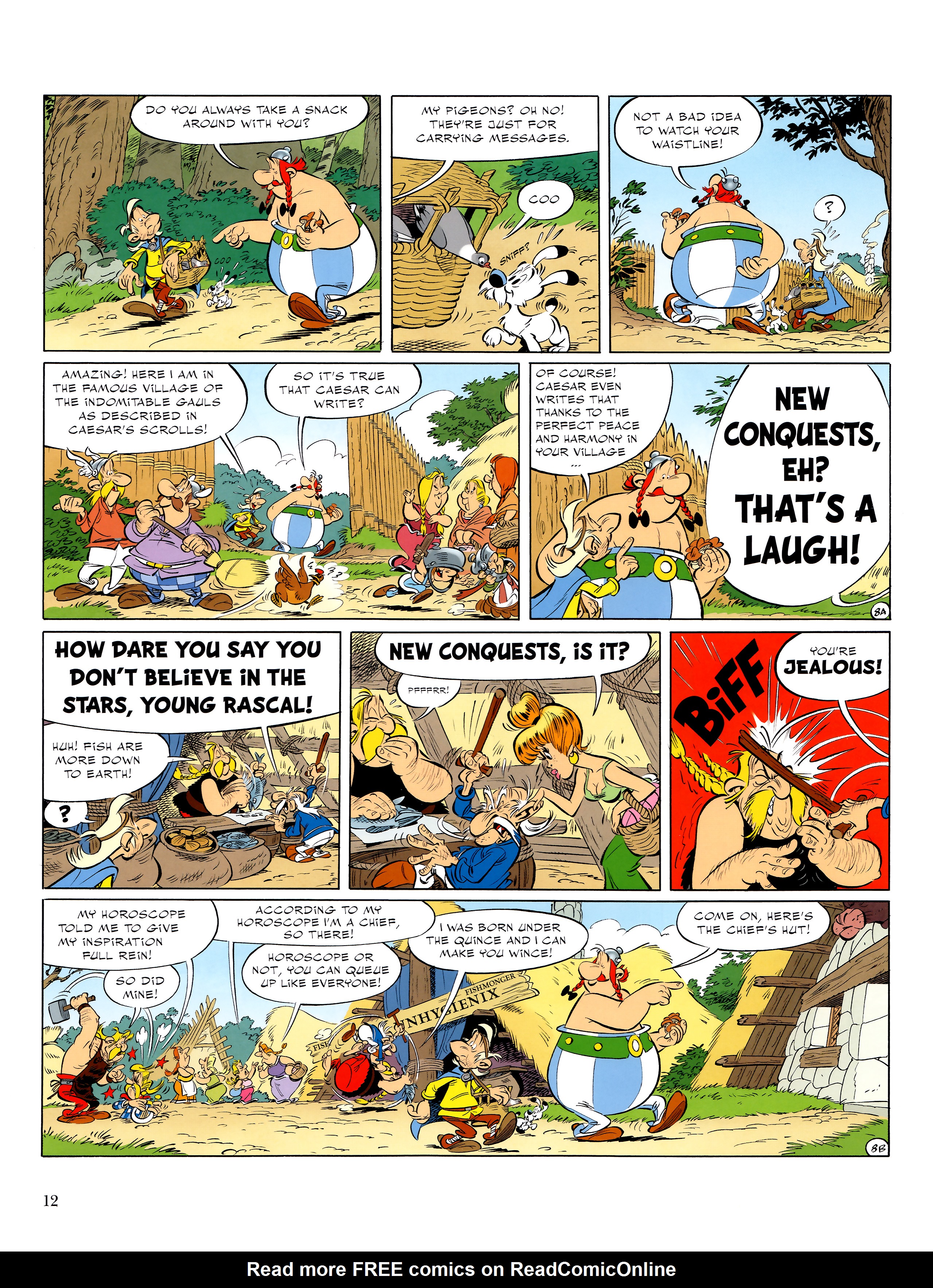 Read online Asterix comic -  Issue #36 - 13