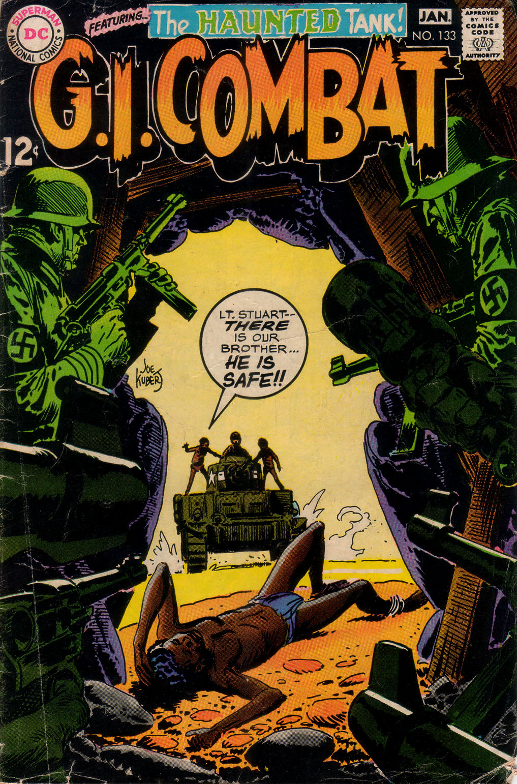 Read online G.I. Combat (1952) comic -  Issue #133 - 1