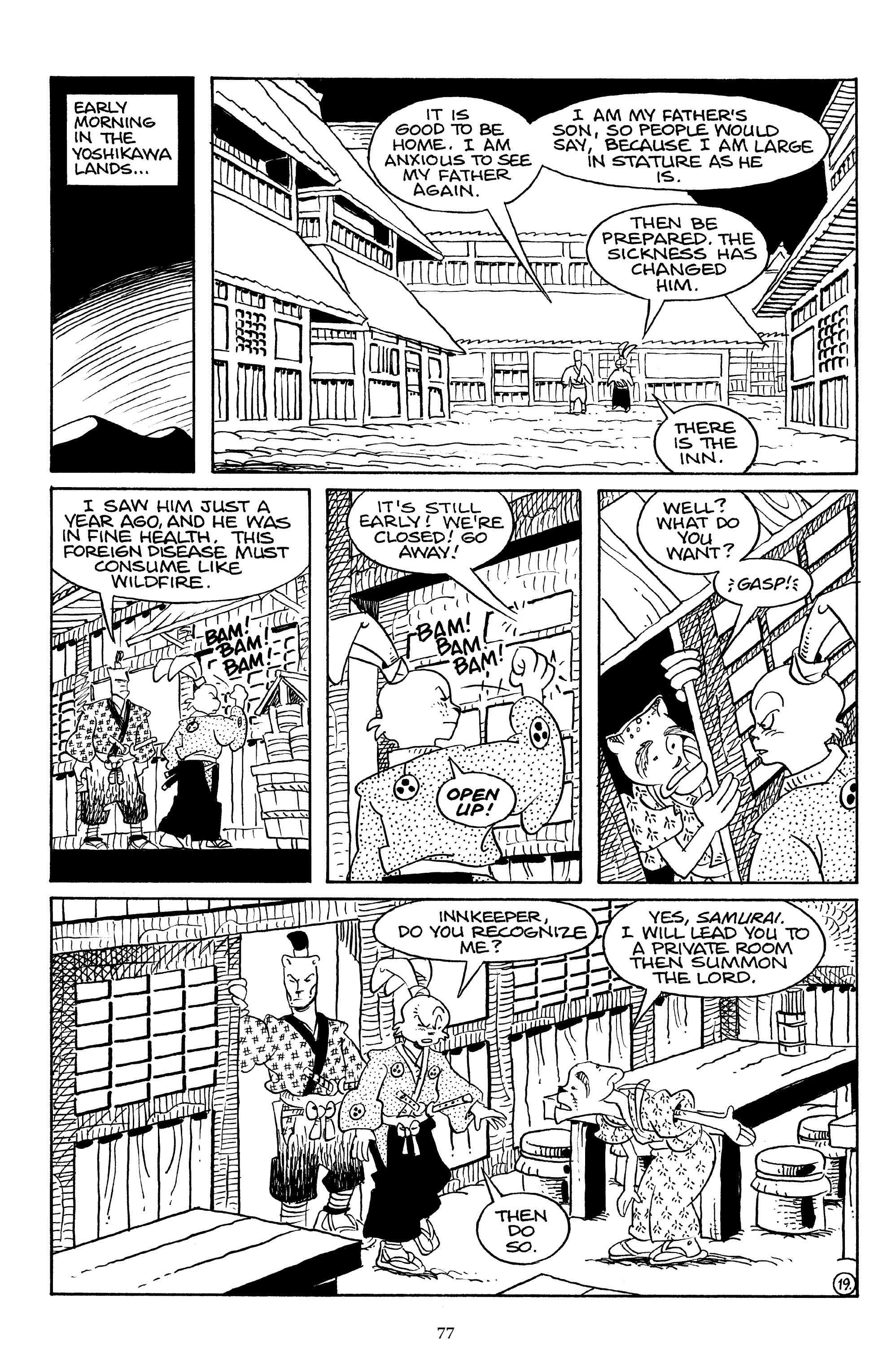 Read online The Usagi Yojimbo Saga comic -  Issue # TPB 4 - 76