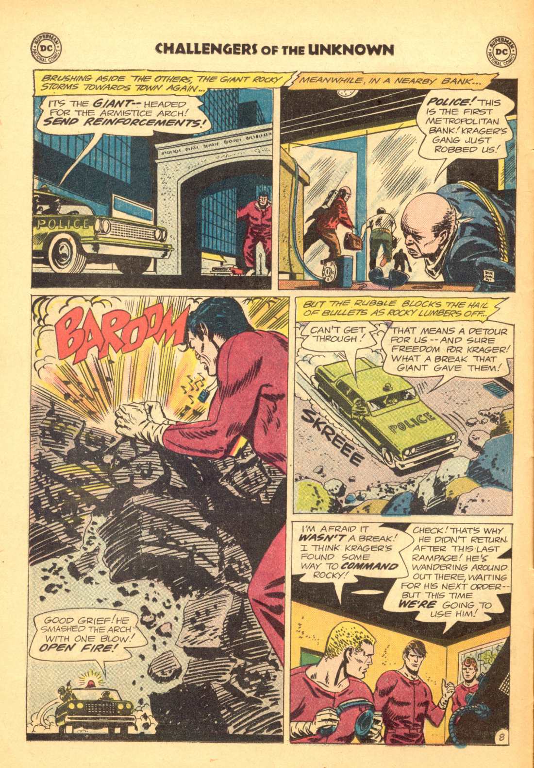 Challengers of the Unknown (1958) Issue #36 #36 - English 10