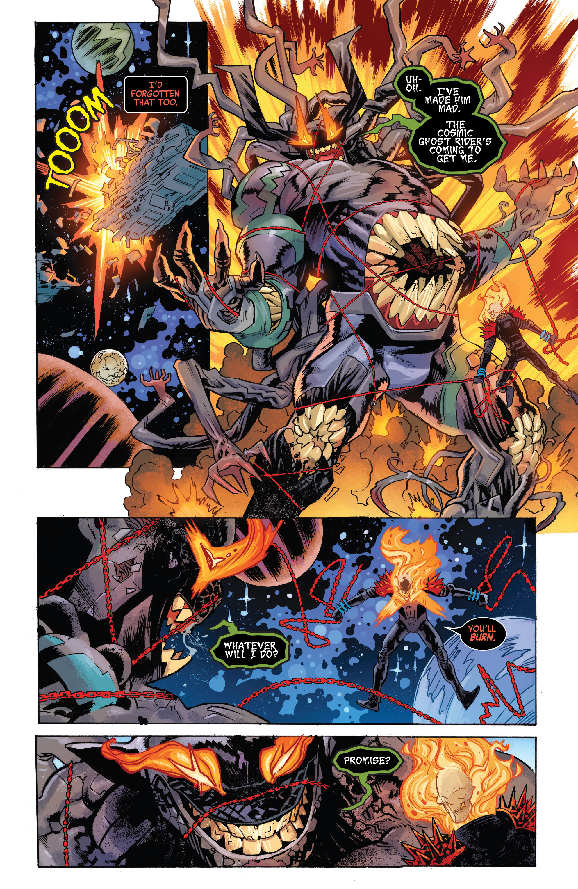 Read online Revenge Of The Cosmic Ghost Rider comic -  Issue #3 - 5