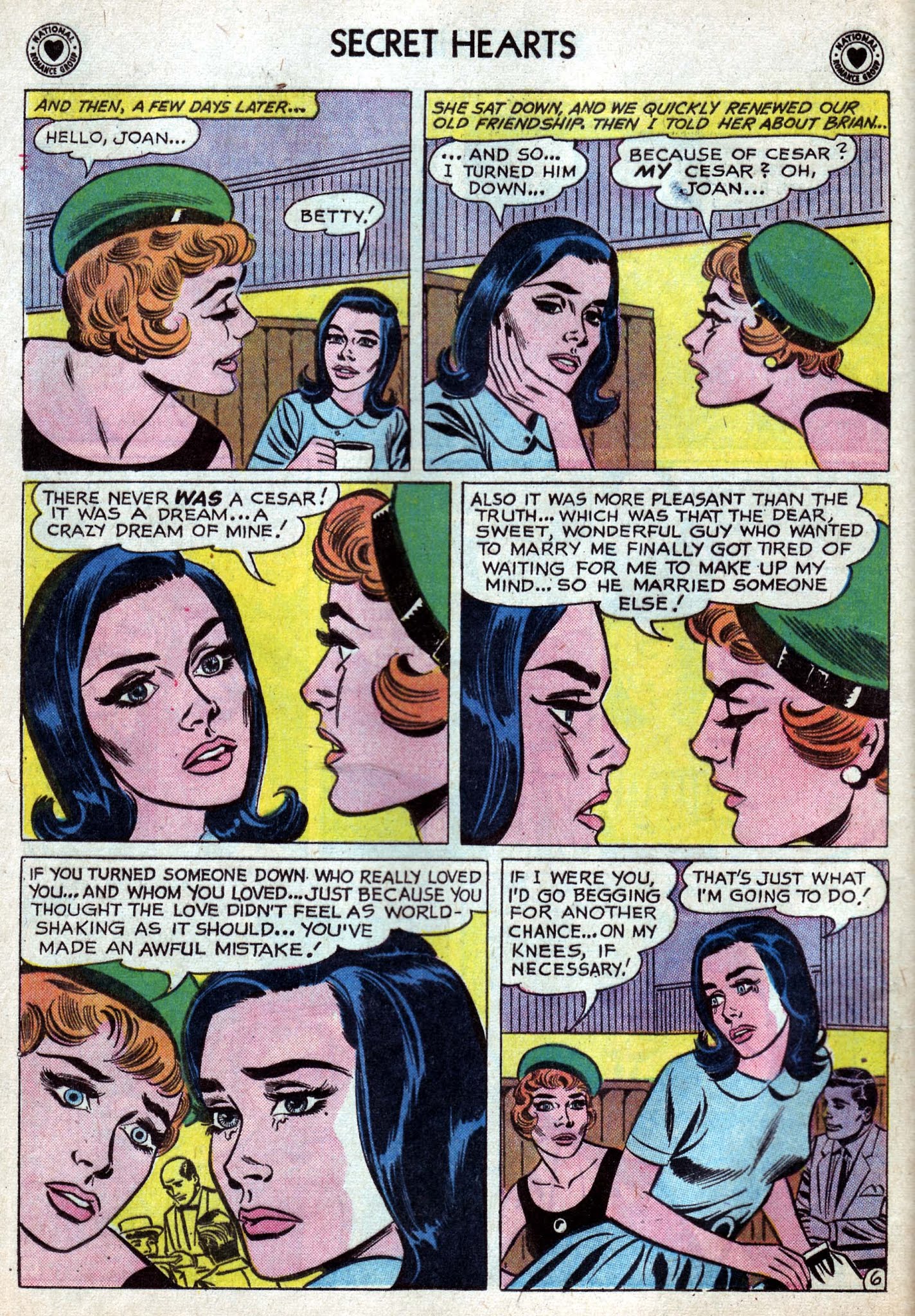 Read online Secret Hearts comic -  Issue #78 - 8