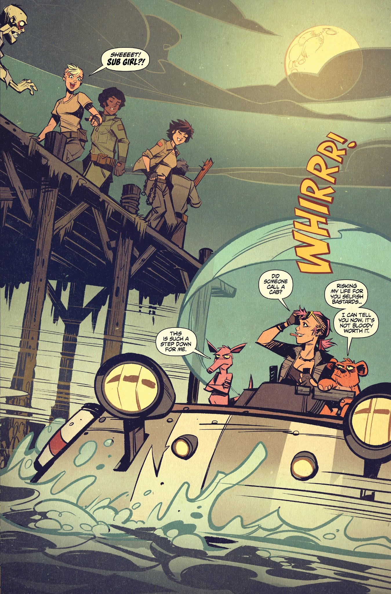 Read online Tank Girl: All Stars comic -  Issue #3 - 23