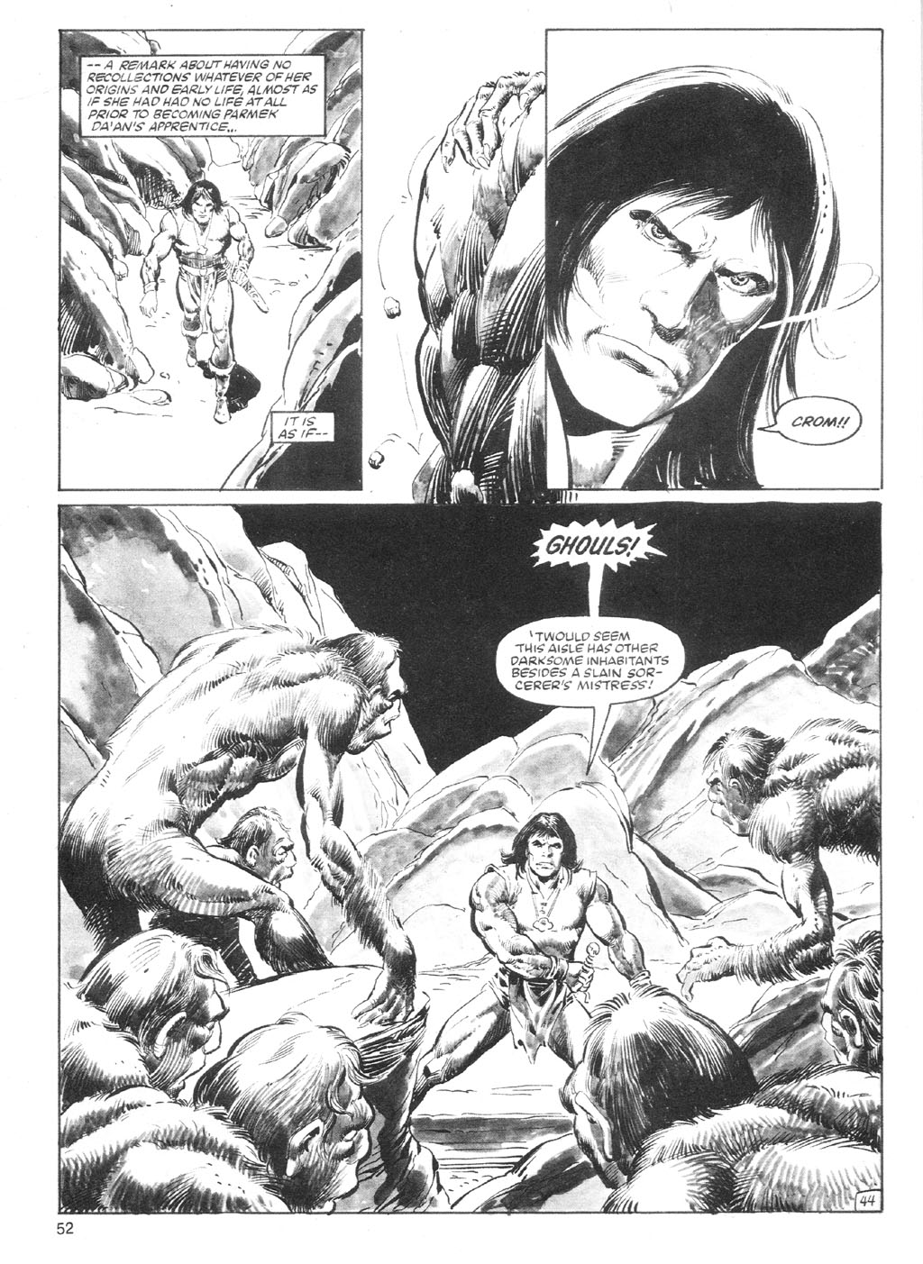 Read online The Savage Sword Of Conan comic -  Issue #94 - 51