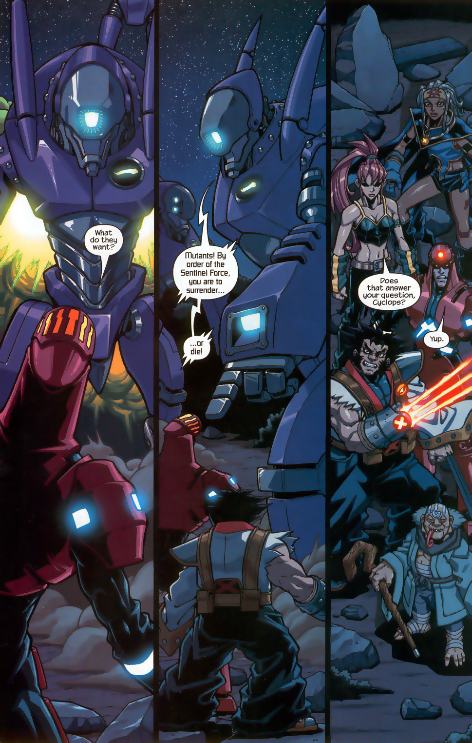 Read online X-Men: Ronin comic -  Issue #4 - 16