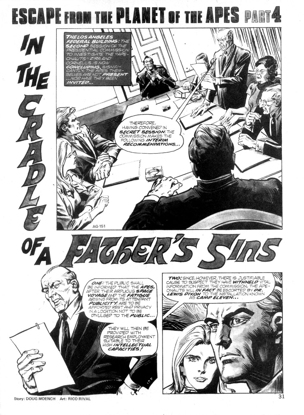 Read online Planet of the Apes comic -  Issue #15 - 29