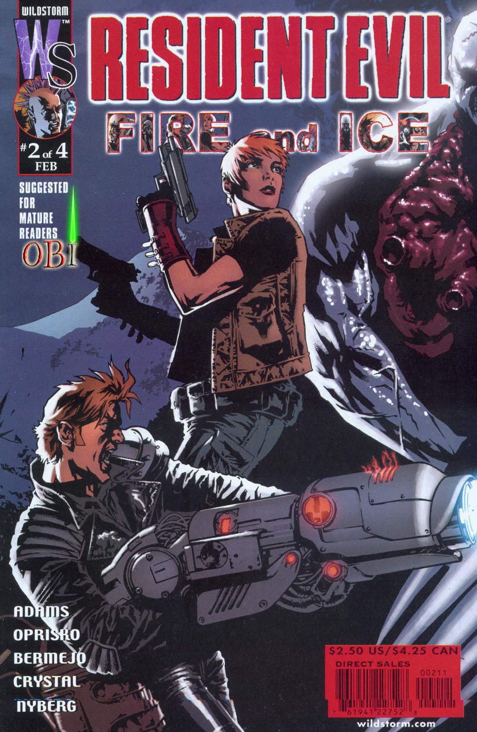 Read online Resident Evil: Fire and Ice comic -  Issue #2 - 1