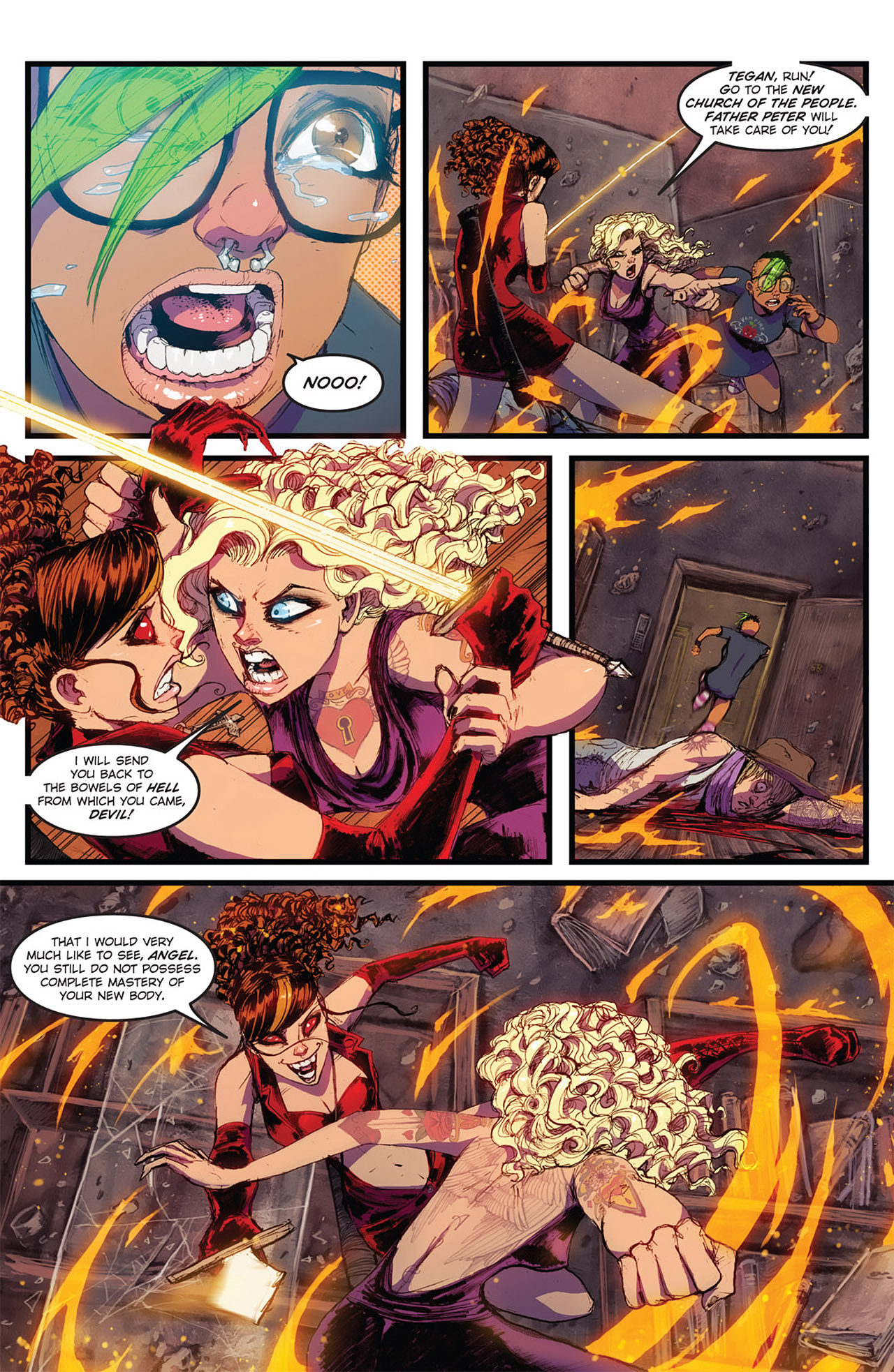 Read online Avengelyne (2011) comic -  Issue #2 - 8