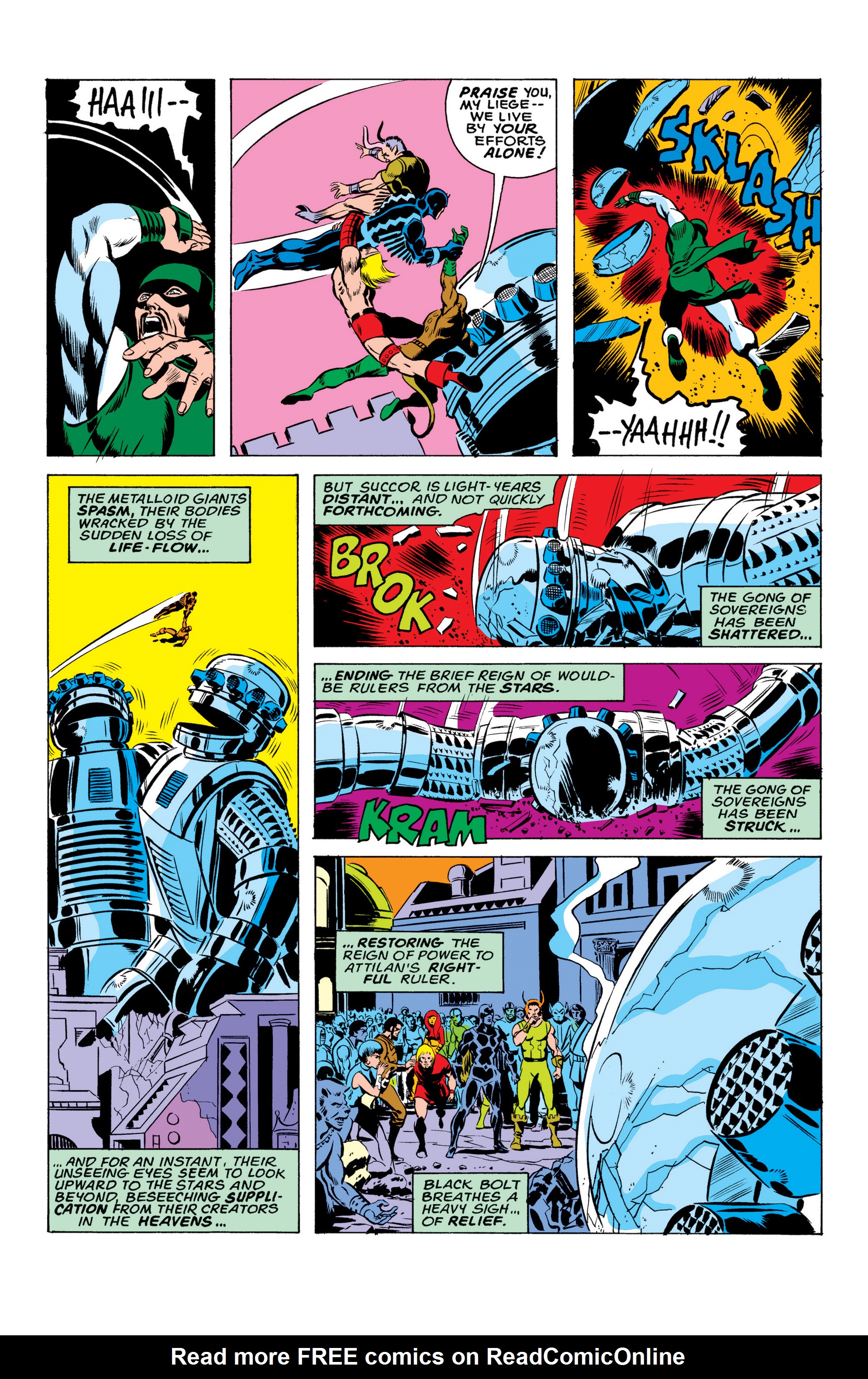 Read online Marvel Masterworks: The Inhumans comic -  Issue # TPB 2 (Part 1) - 43
