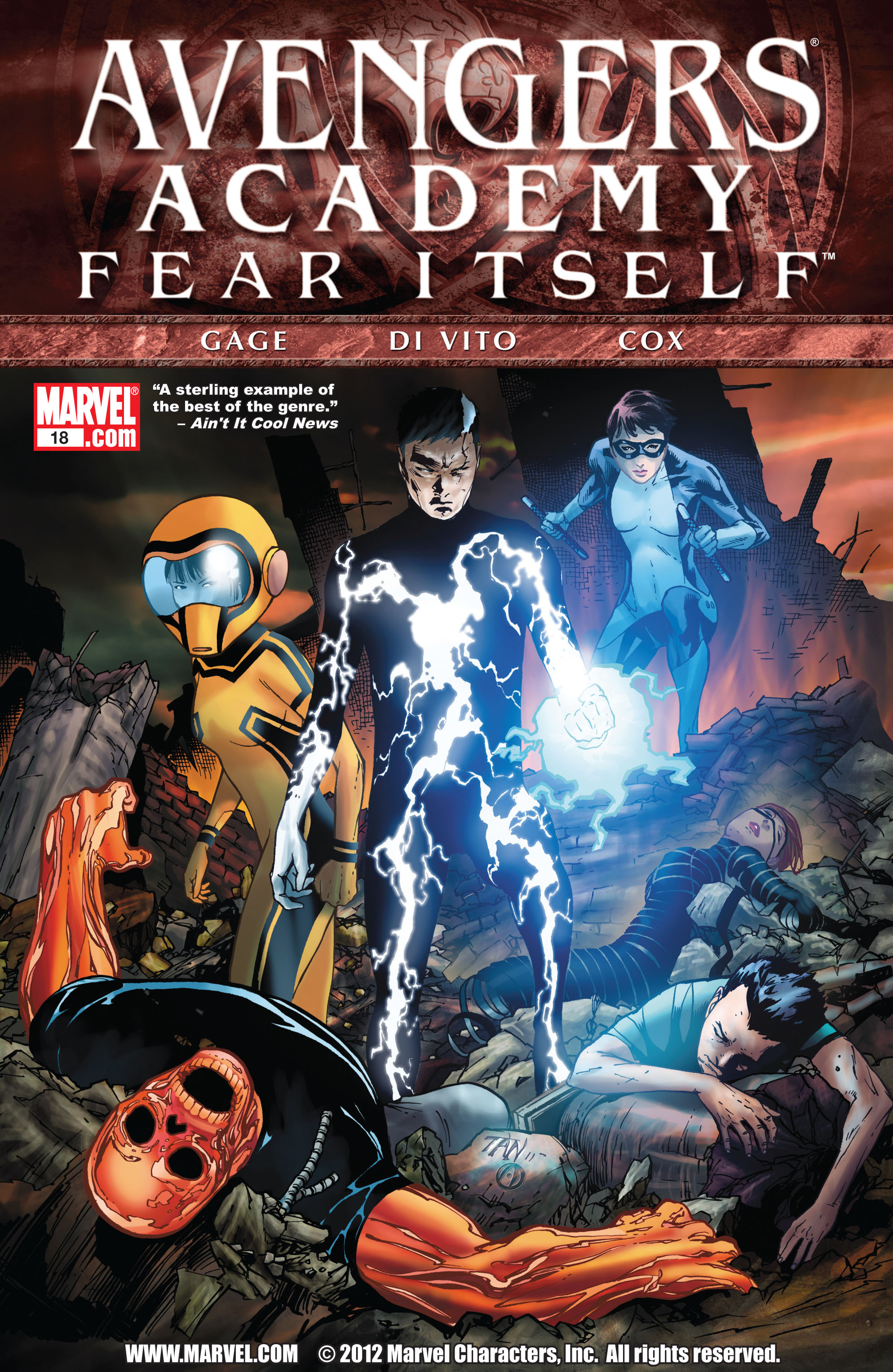 Read online Avengers Academy comic -  Issue # _TPB Fear Itself (Part 2) - 17