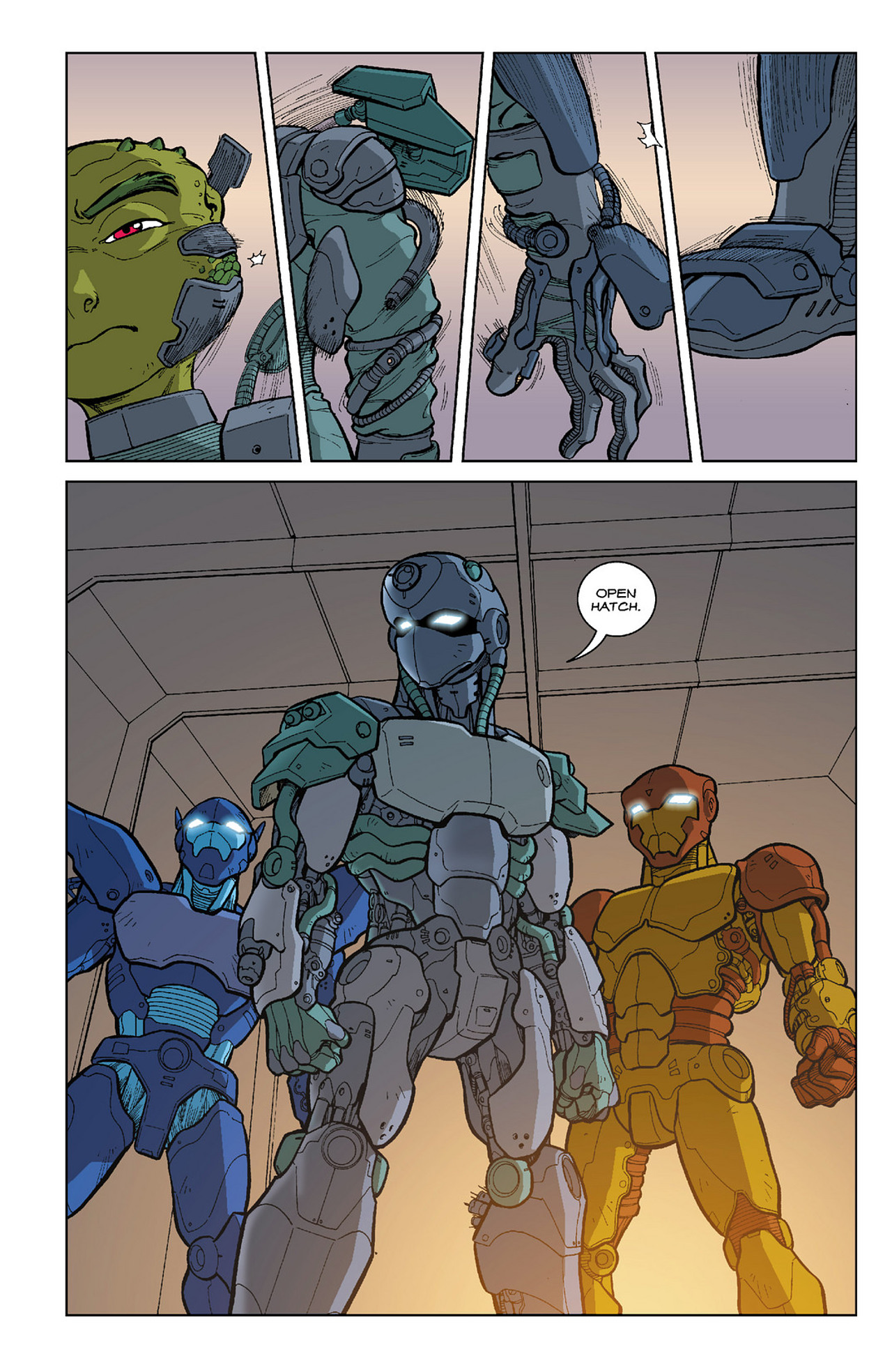 Read online Tech Jacket (2002) comic -  Issue # TPB 1 - 9