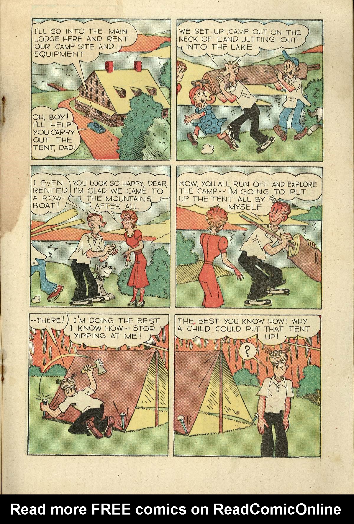 Read online Blondie Comics (1947) comic -  Issue #12 - 7