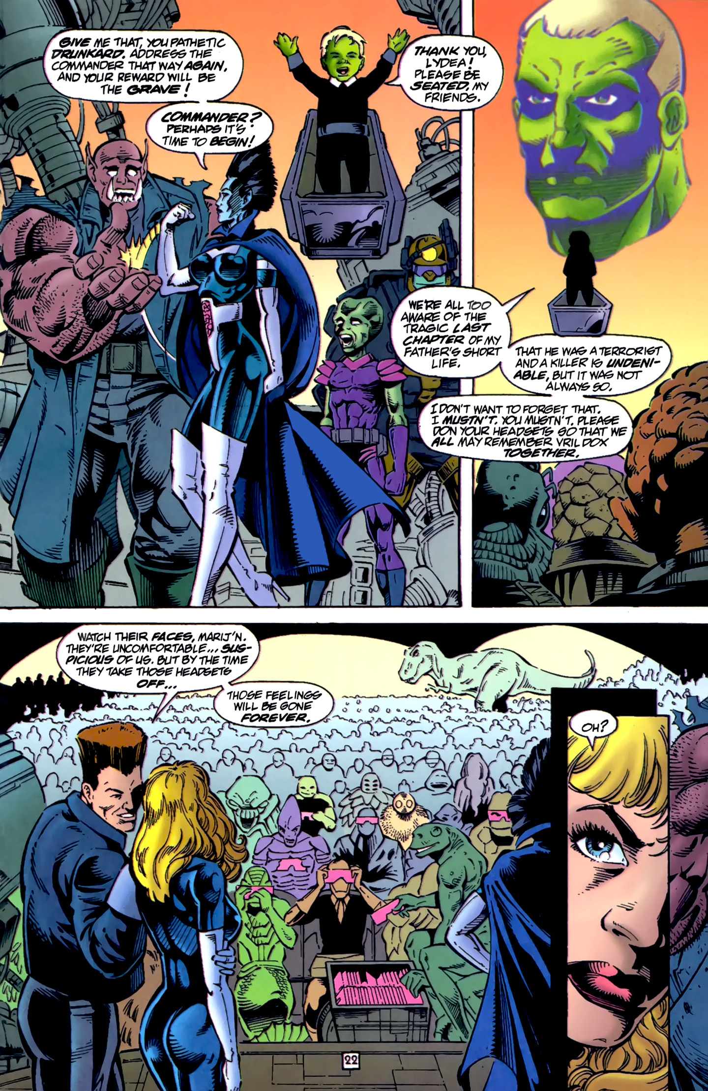 Read online R.E.B.E.L.S. '94 comic -  Issue #7 - 23