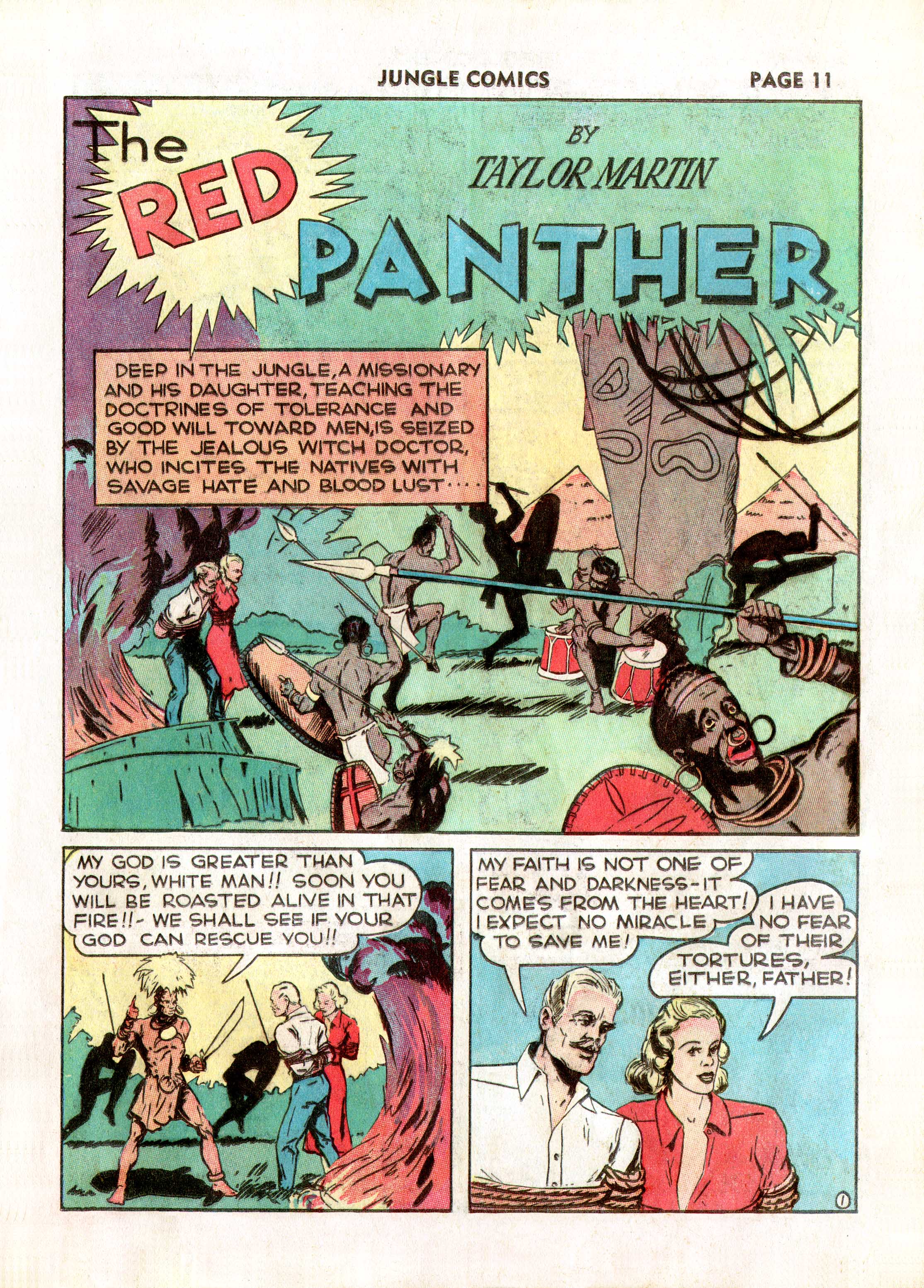 Read online Jungle Comics comic -  Issue #2 - 13