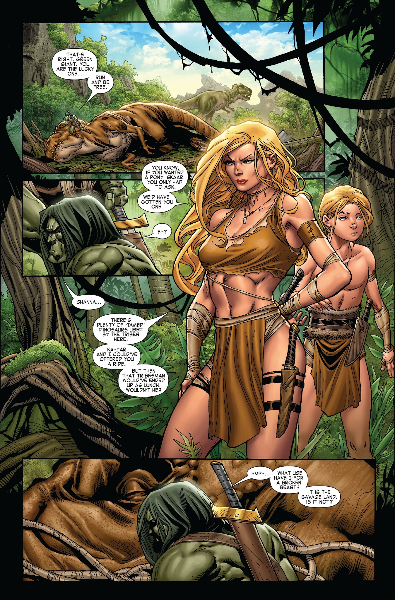 Read online Skaar: King of the Savage Land comic -  Issue # TPB - 7