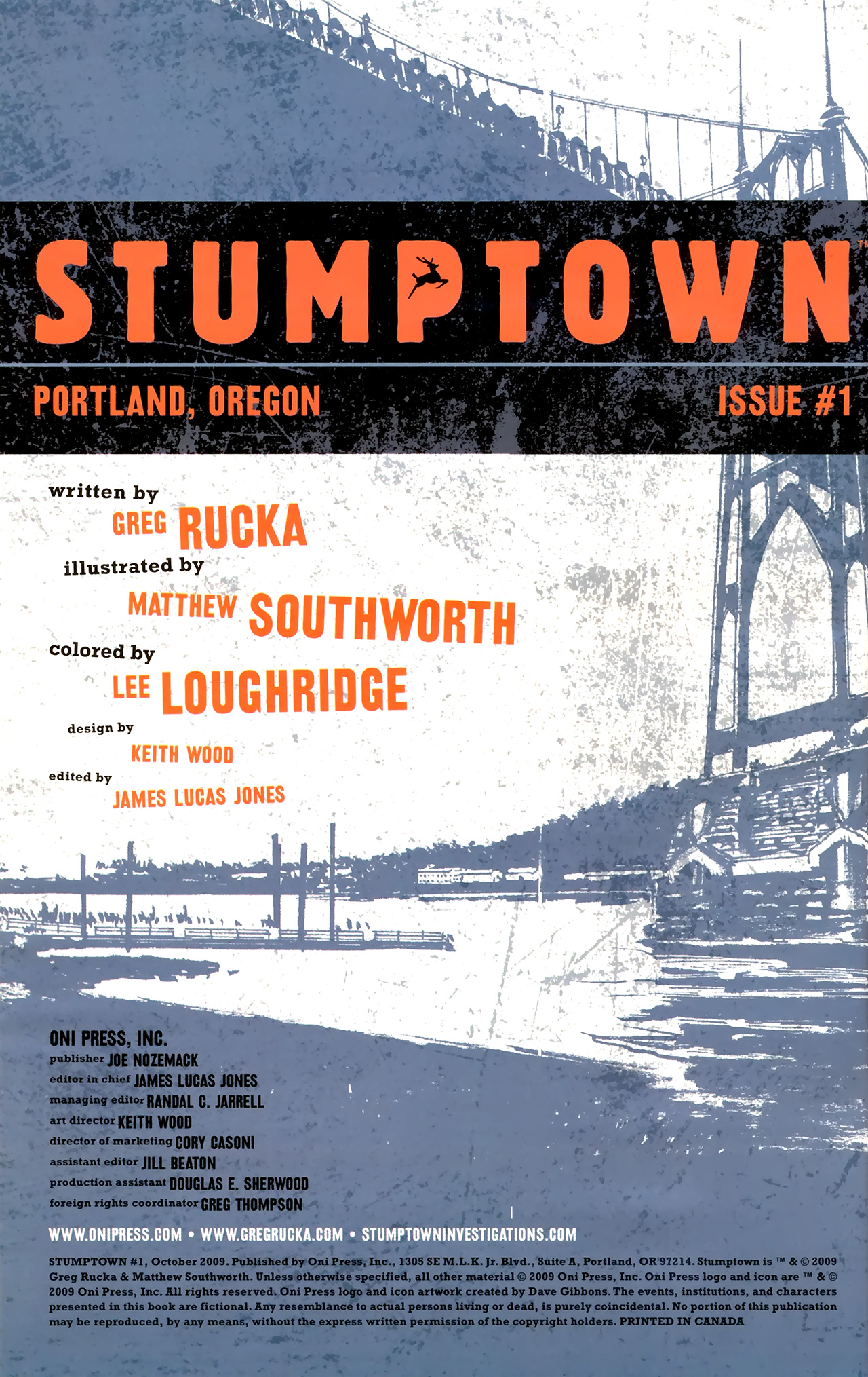 Read online Stumptown (2009) comic -  Issue #1 - 2