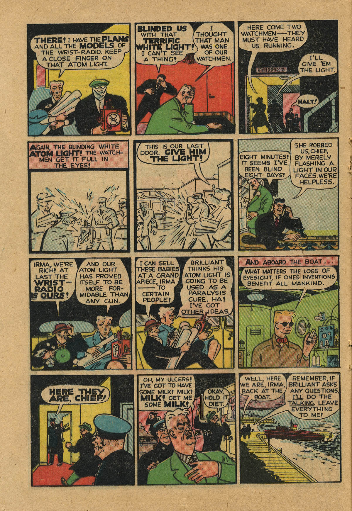 Read online Dick Tracy comic -  Issue #40 - 16