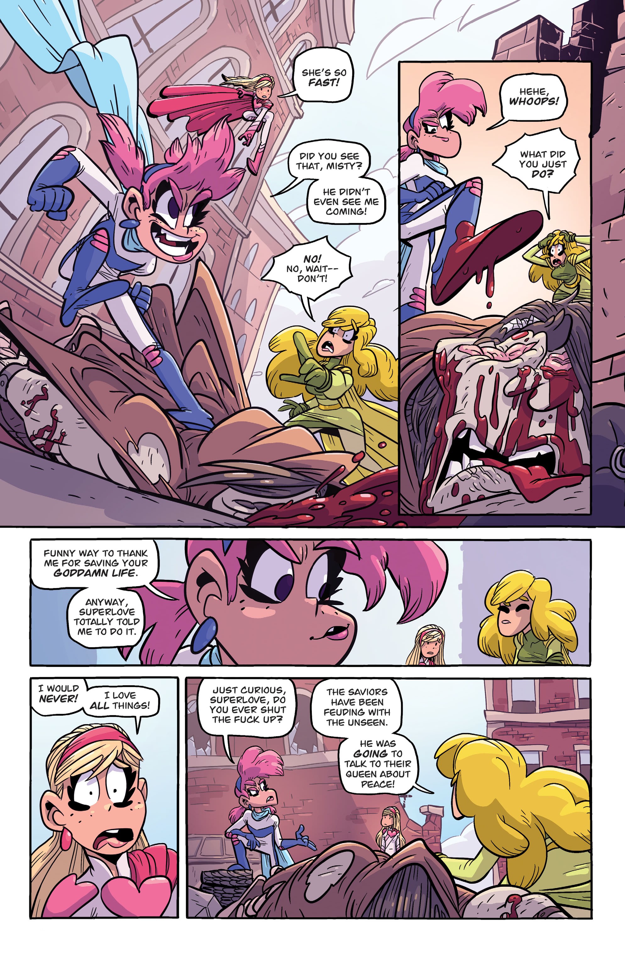 Read online Pretty Violent comic -  Issue #7 - 14