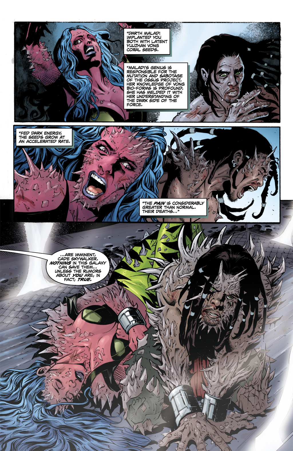 Read online Star Wars: Legacy (2006) comic -  Issue #15 - 12