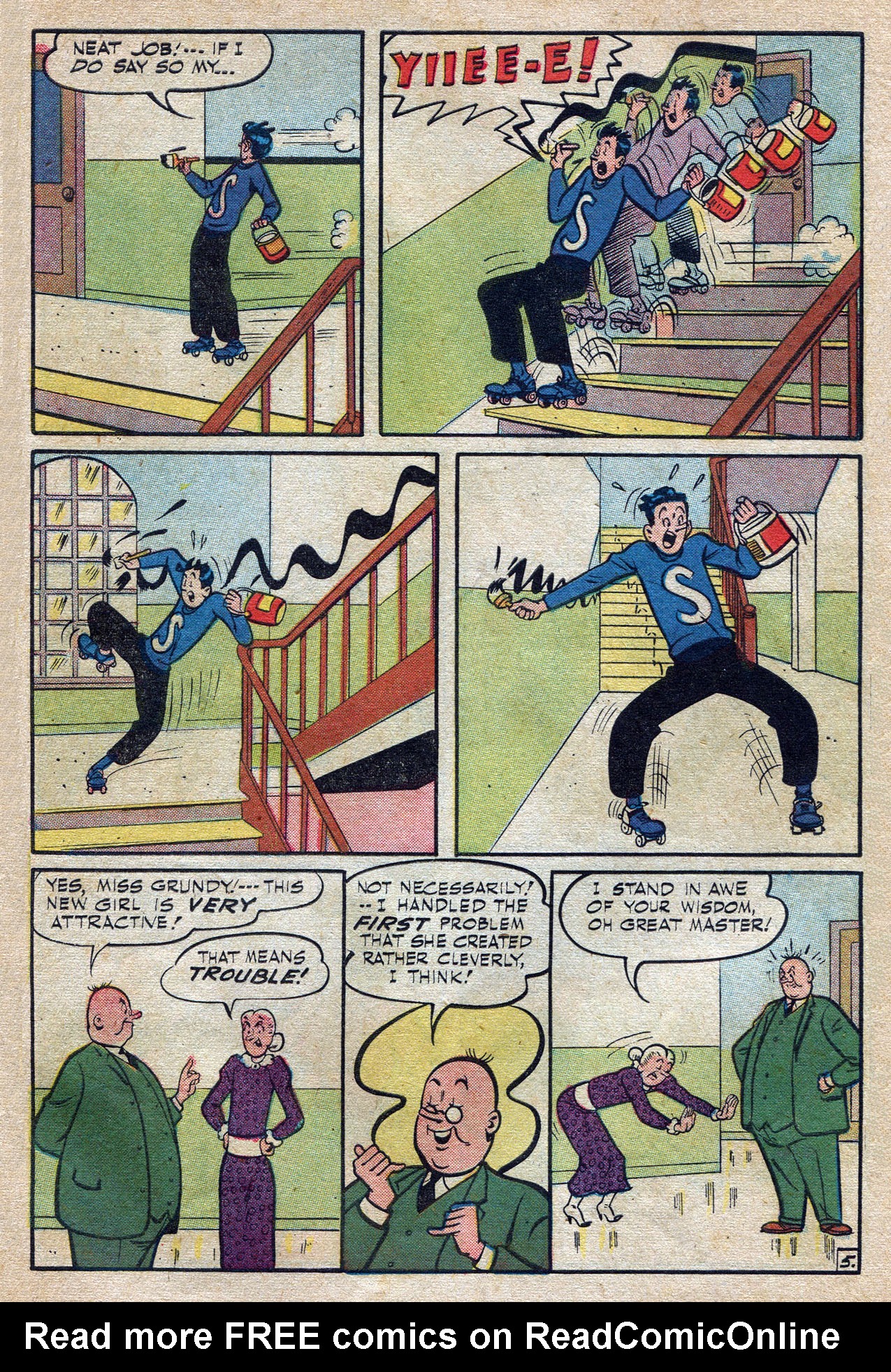 Read online Archie's Pal Jughead comic -  Issue #49 - 7