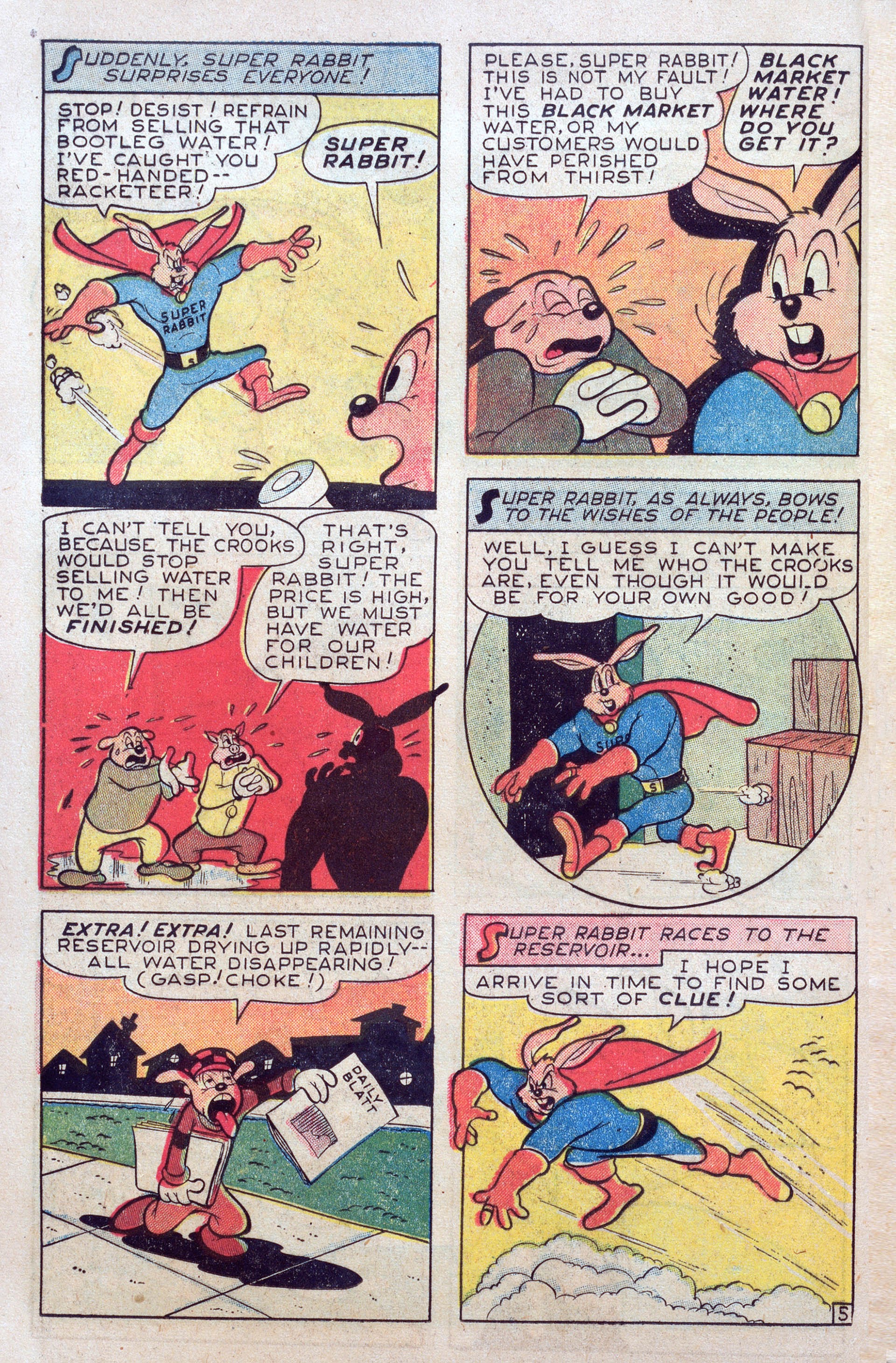 Read online Super Rabbit comic -  Issue #14 - 26
