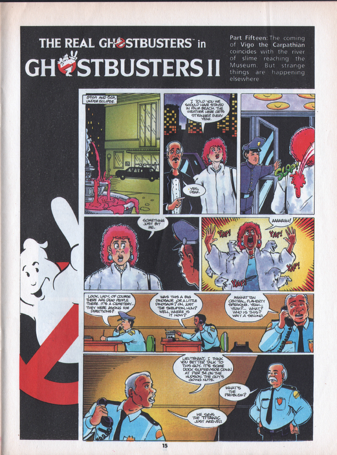 Read online The Real Ghostbusters comic -  Issue #92 - 15