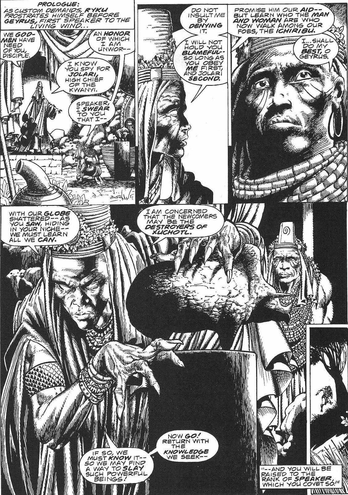 The Savage Sword Of Conan issue 213 - Page 3