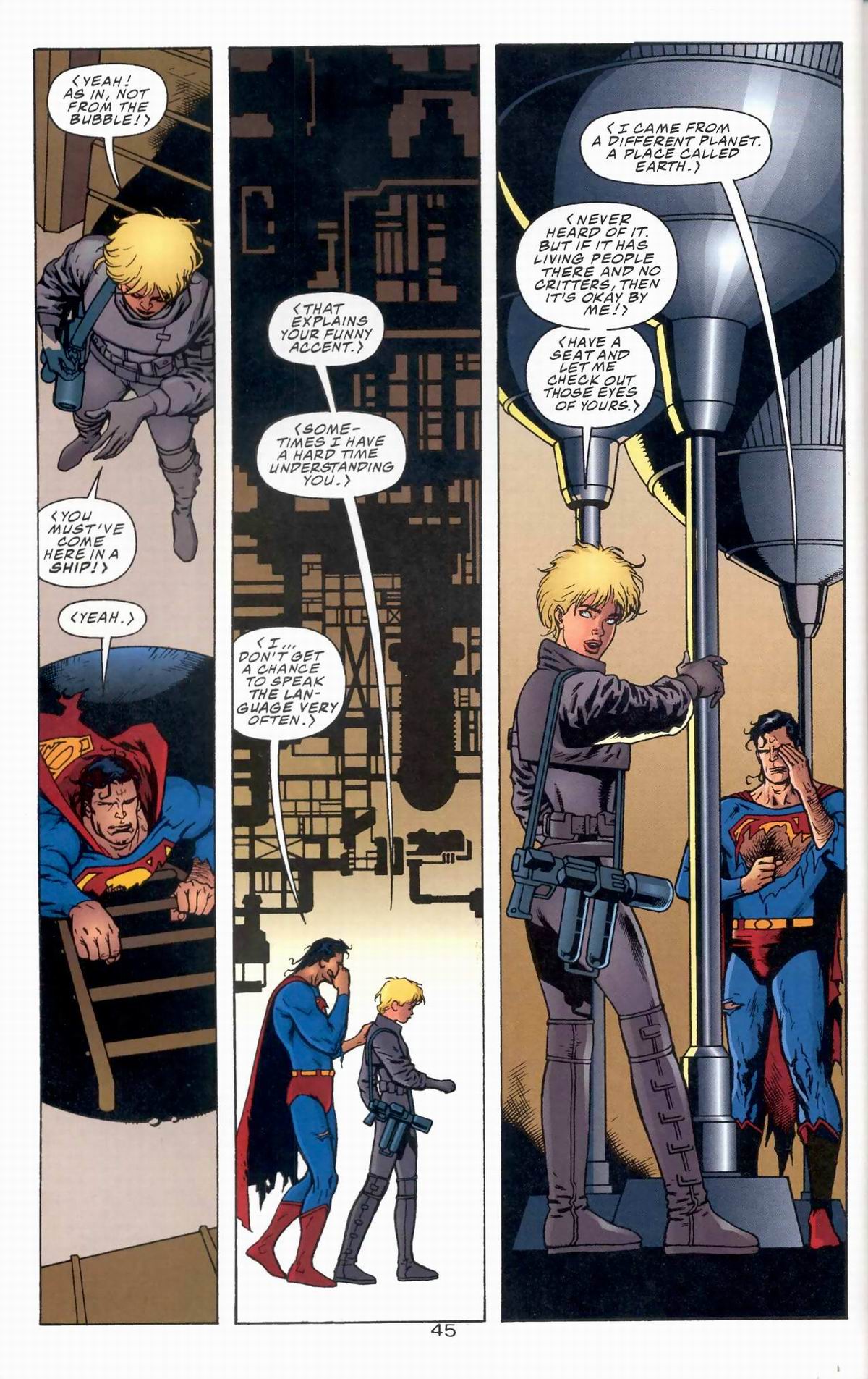 Read online Superman vs. Aliens comic -  Issue #1 - 49