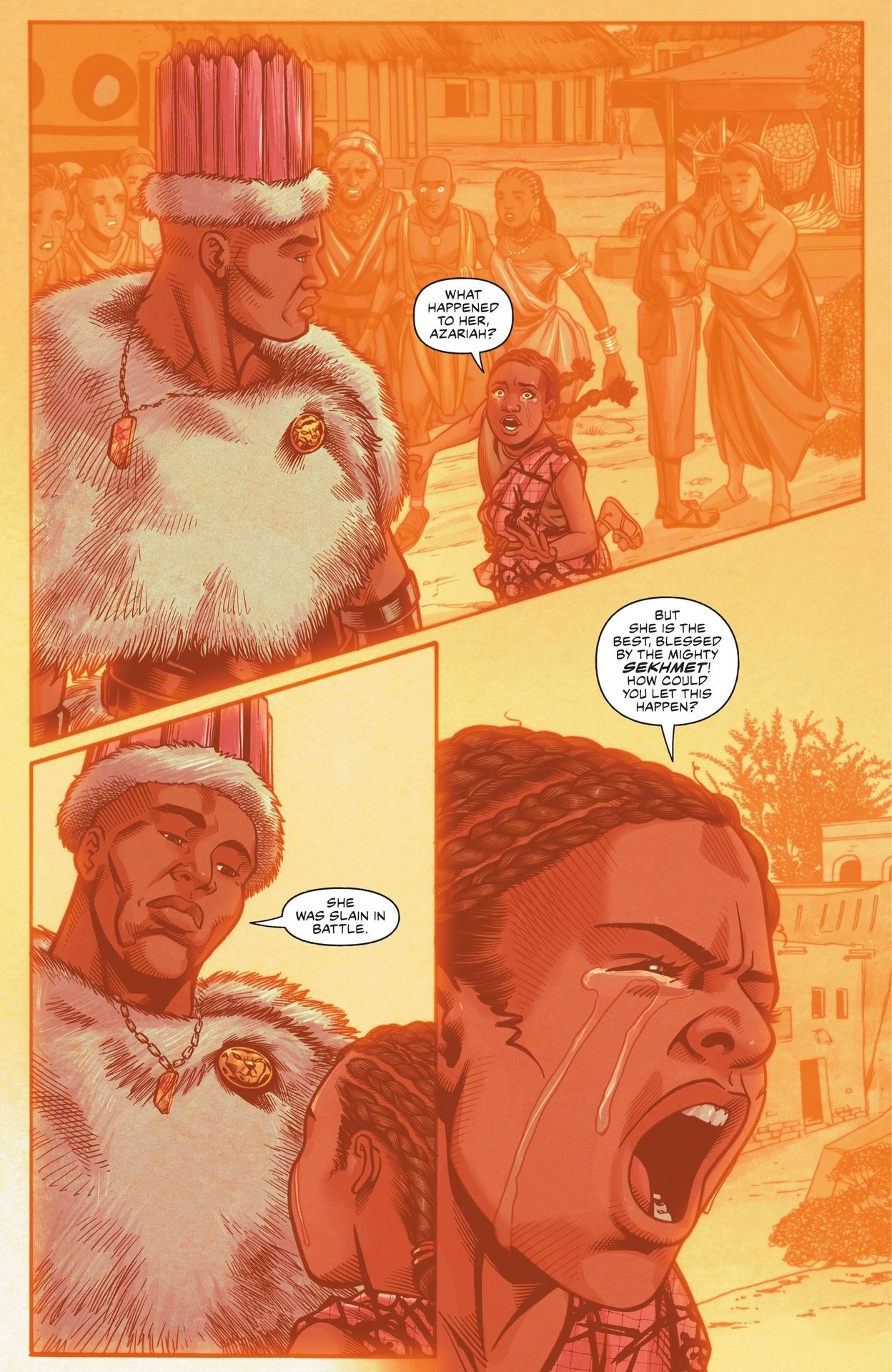 Read online Nubia: Queen of the Amazons comic -  Issue #3 - 6