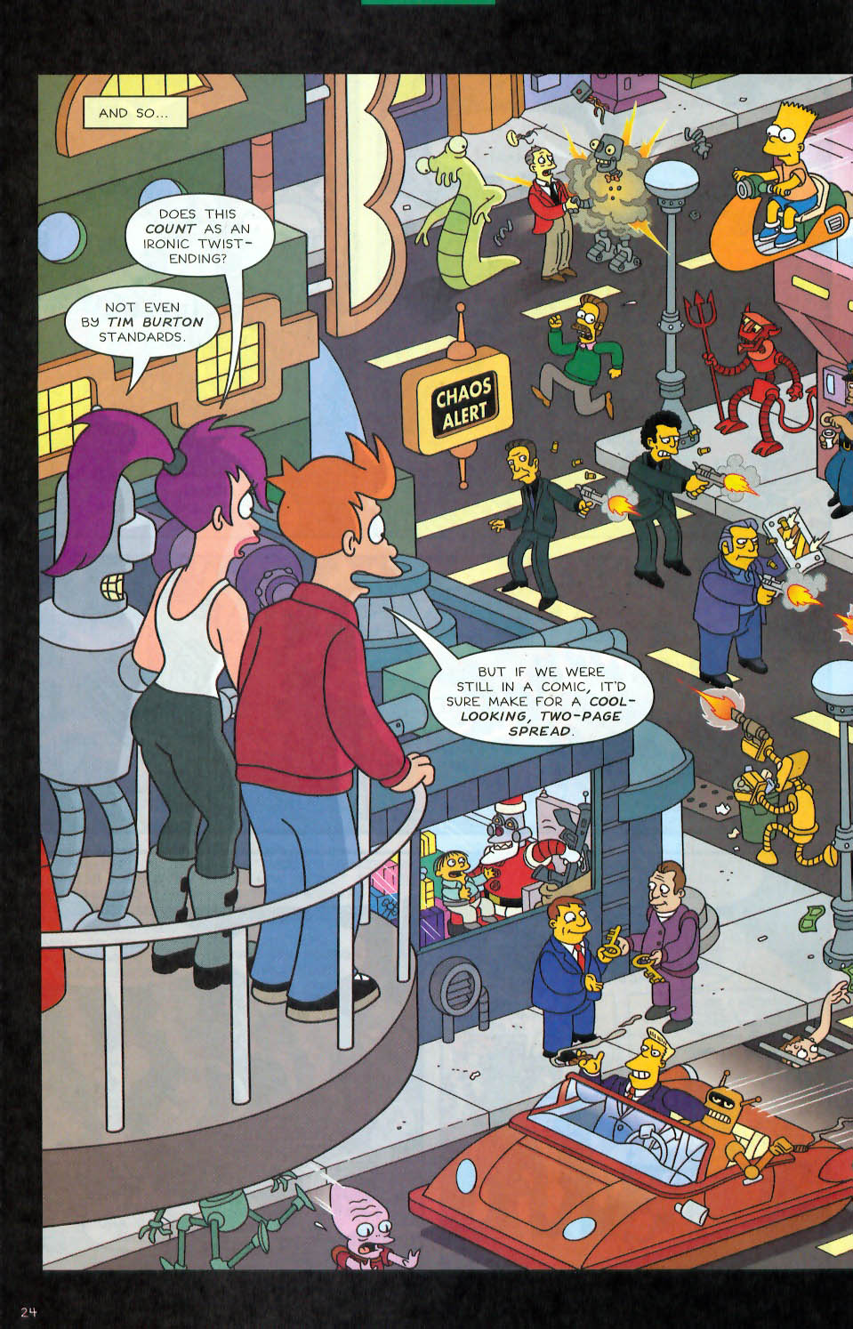 Read online Futurama Comics comic -  Issue #9c - 27