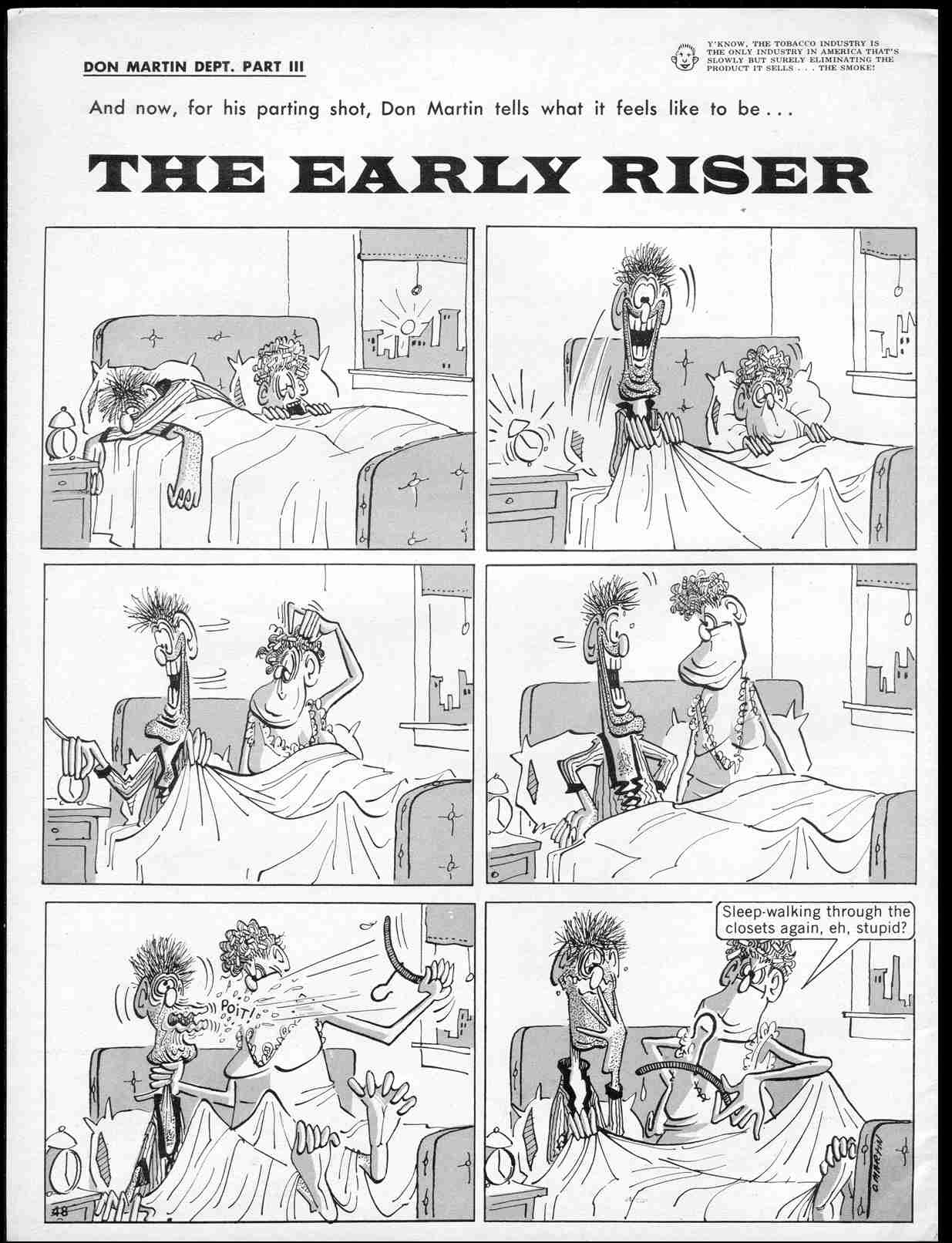 Read online MAD comic -  Issue #52 - 50