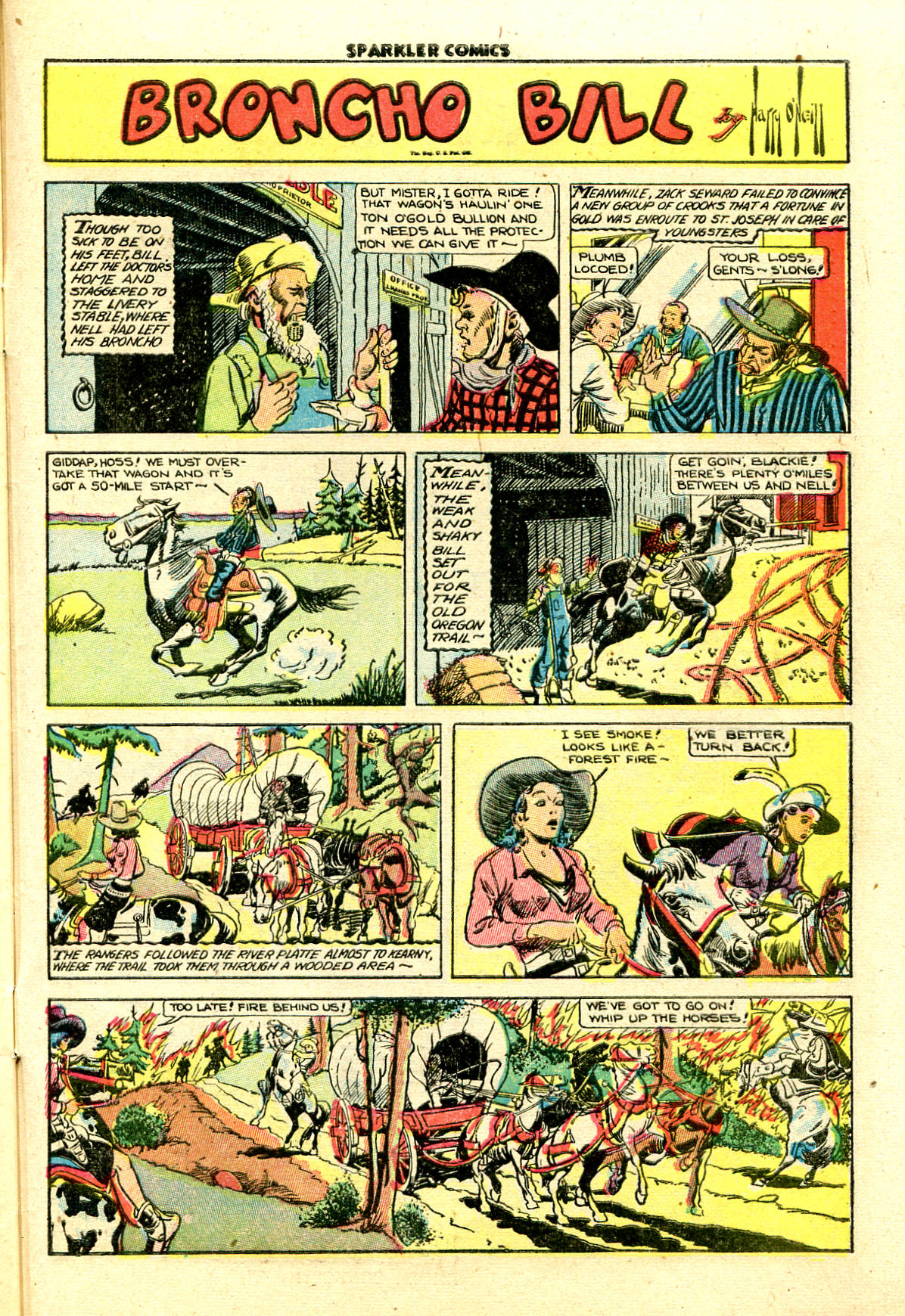 Read online Sparkler Comics comic -  Issue #55 - 45