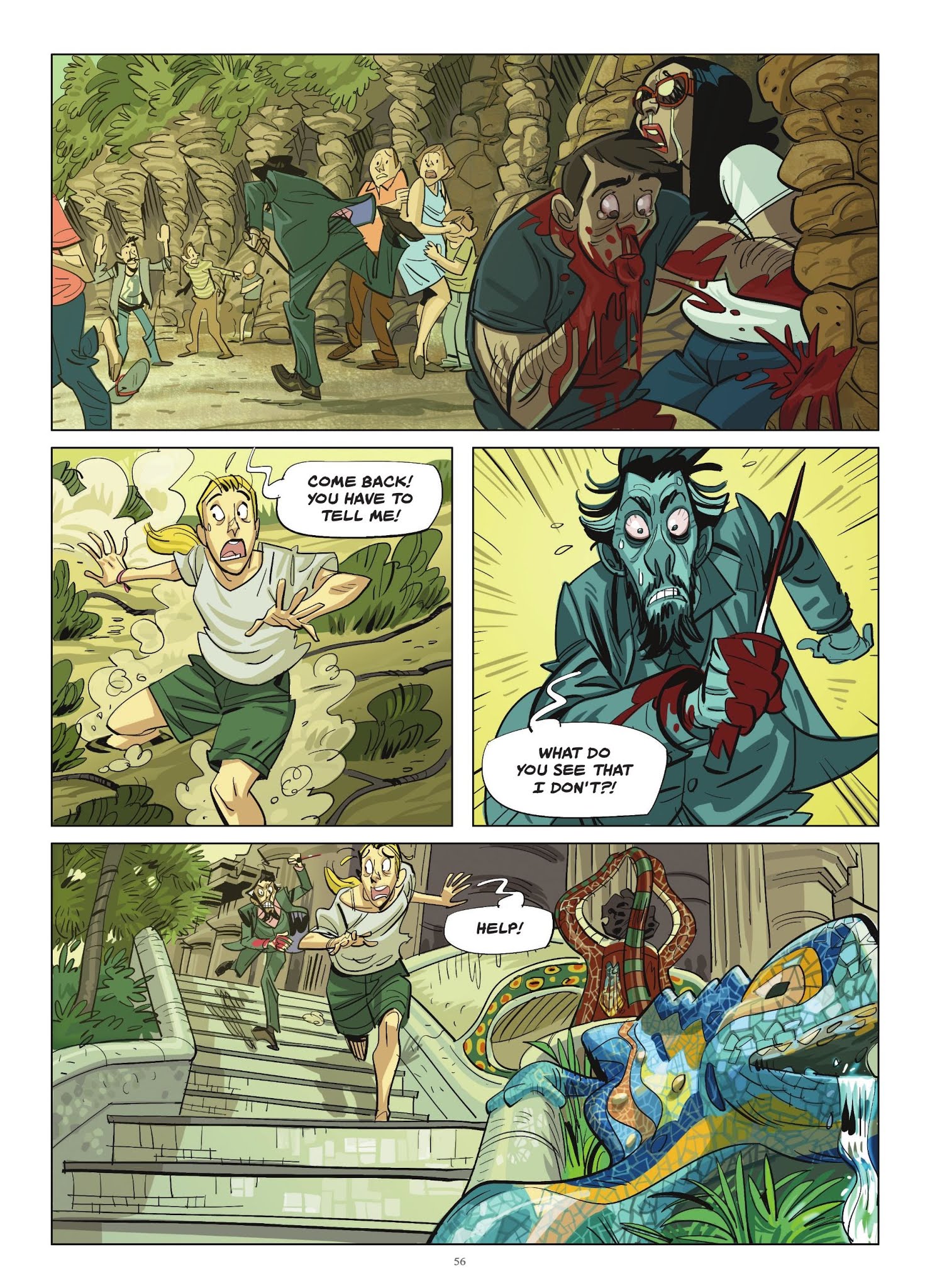 Read online The Ghost of Gaudi comic -  Issue # TPB - 56