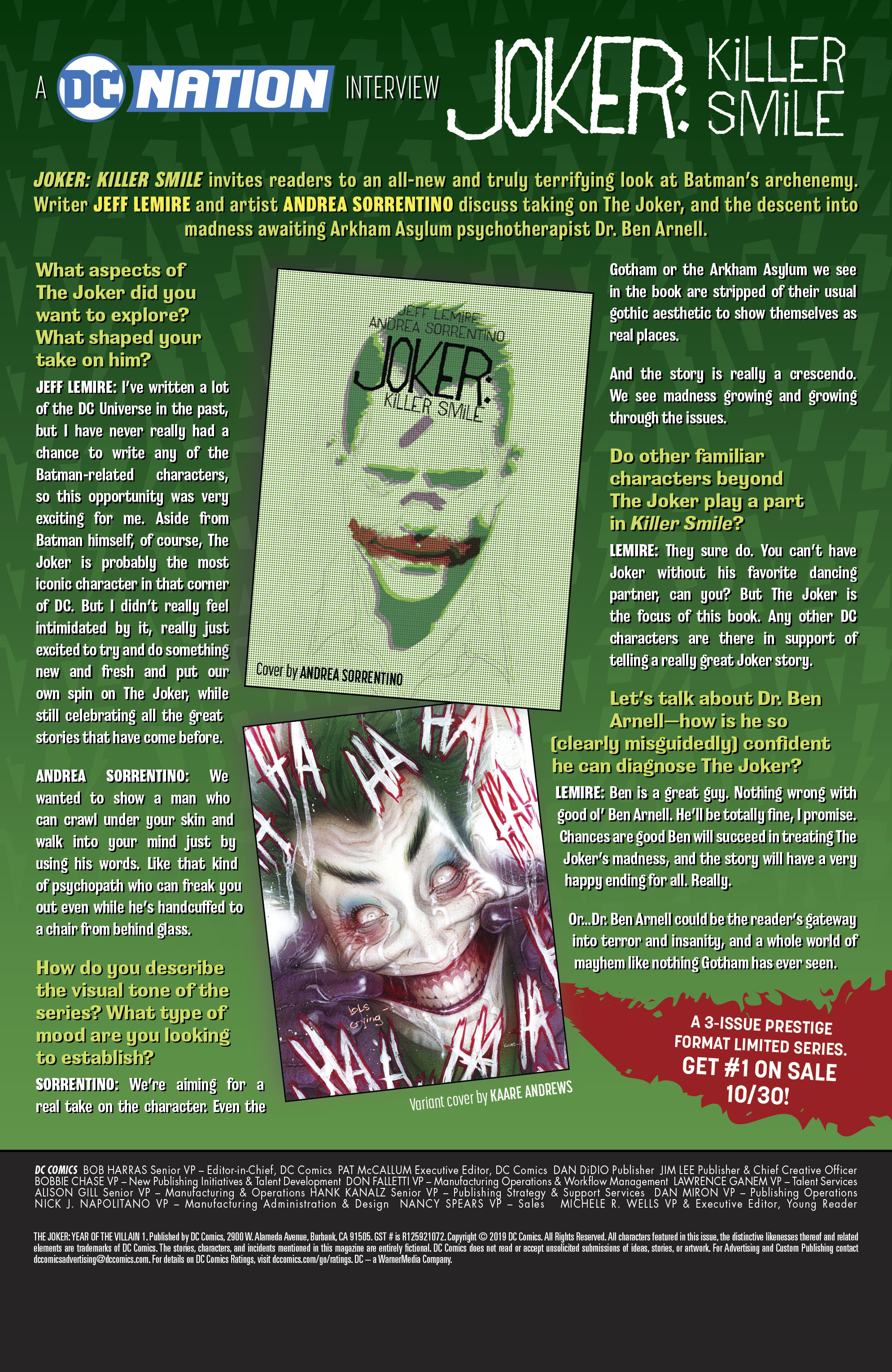 Read online Joker: Year of the Villain comic -  Issue # Full - 34