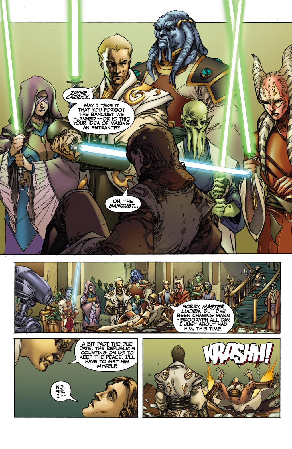Read online Star Wars: Knights Of The Old Republic comic -  Issue #1 - 11