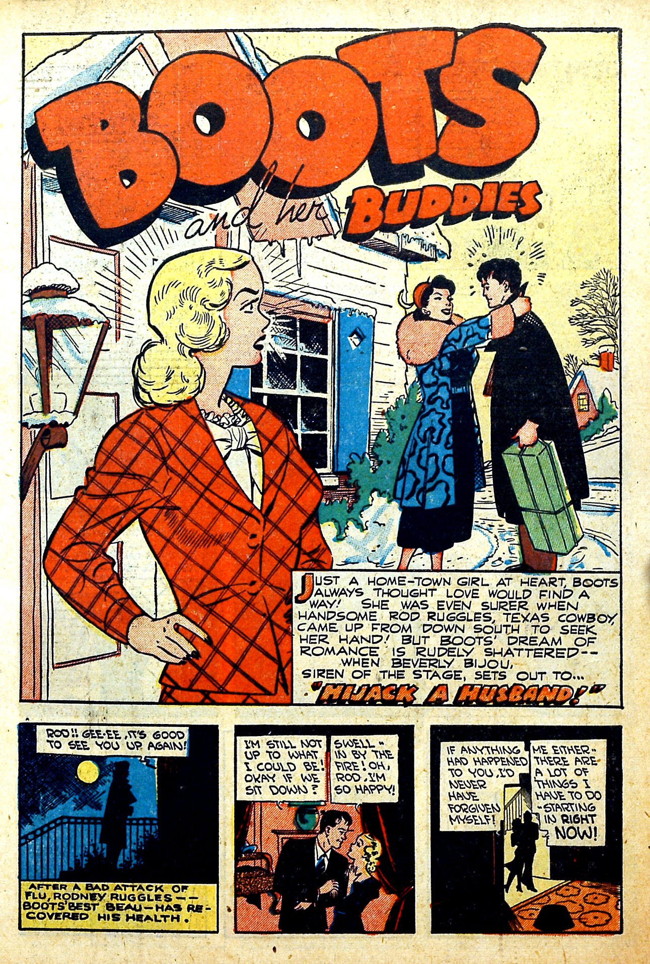 Read online Boots and Her Buddies (1948) comic -  Issue #8 - 3