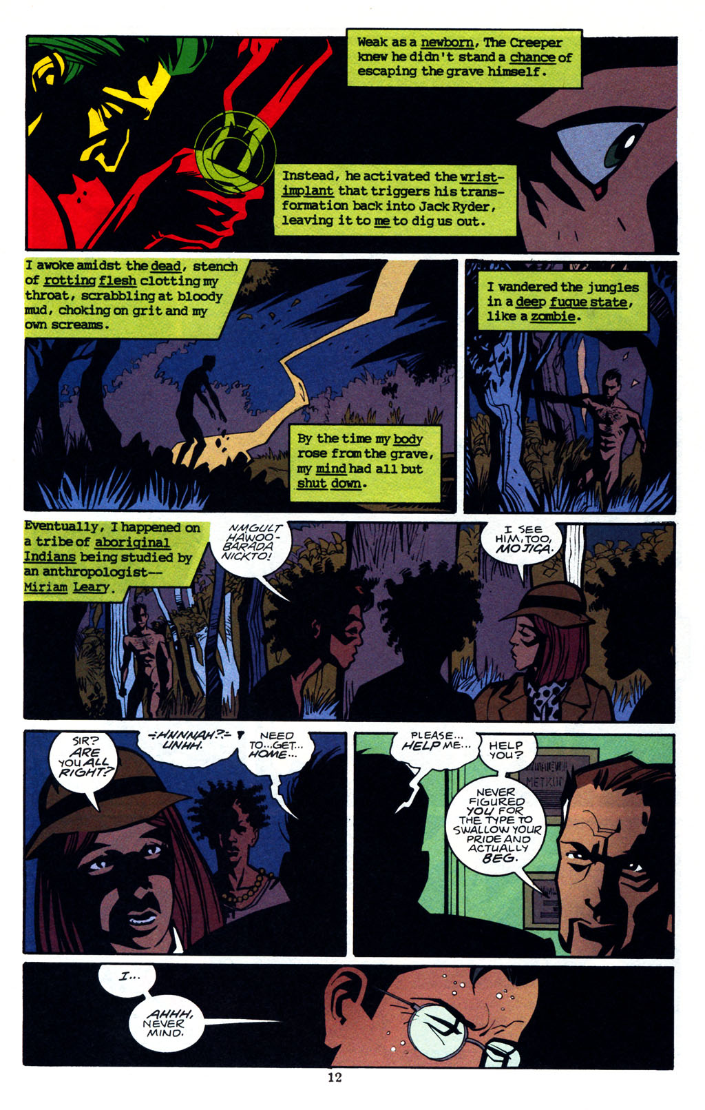 Read online The Creeper (1997) comic -  Issue #4 - 13