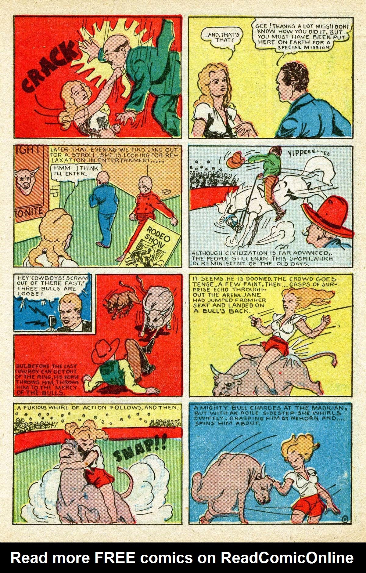 Read online Amazing Man Comics comic -  Issue #8 - 33