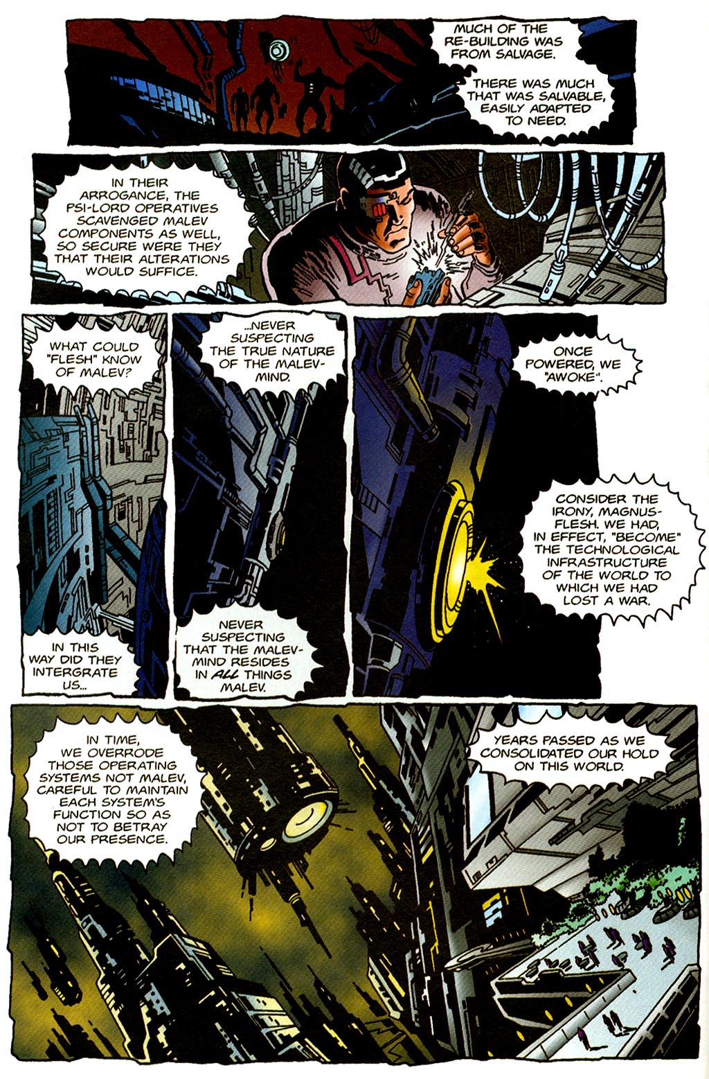 Read online Magnus Robot Fighter (1991) comic -  Issue #61 - 11