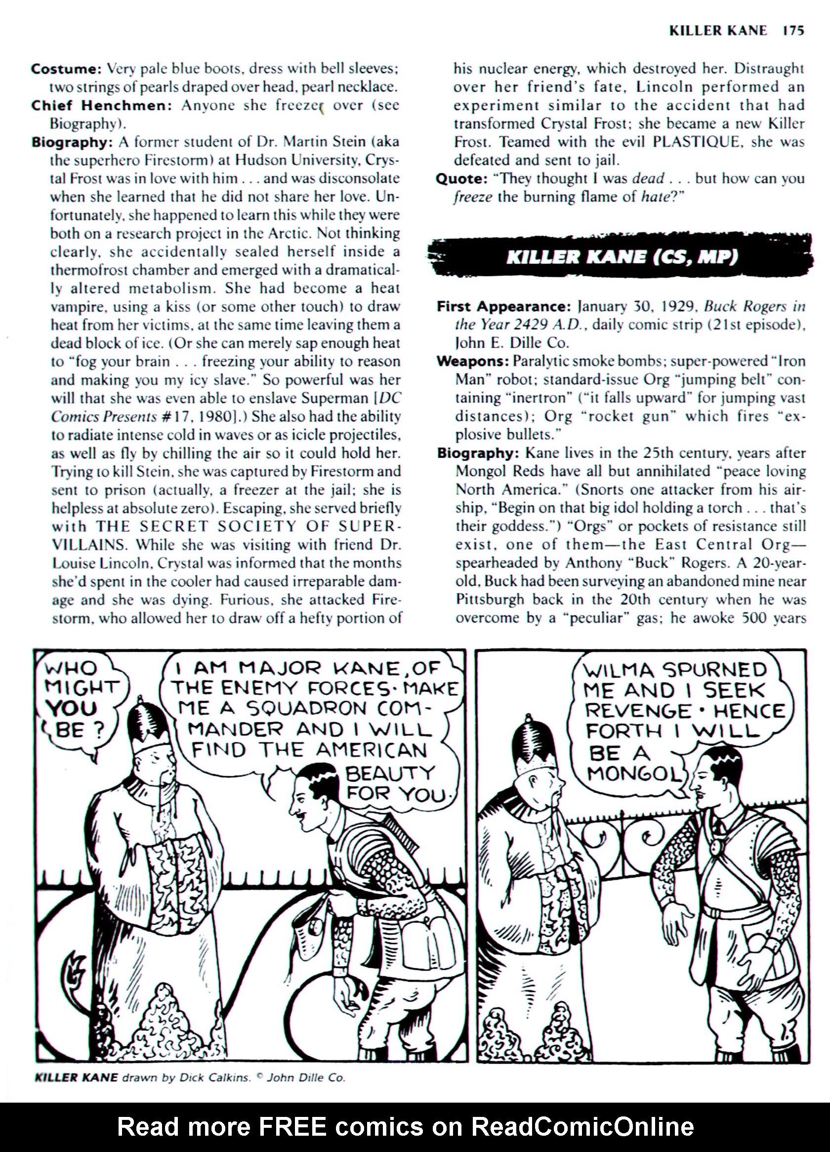 Read online The Encyclopedia of Super Villains comic -  Issue # TPB (Part 1) - 201