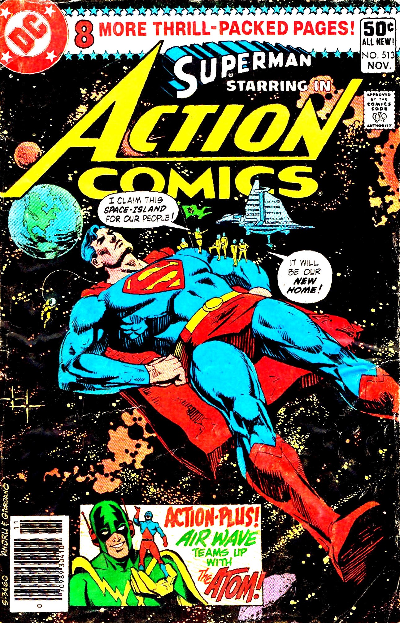 Read online Action Comics (1938) comic -  Issue #513 - 1