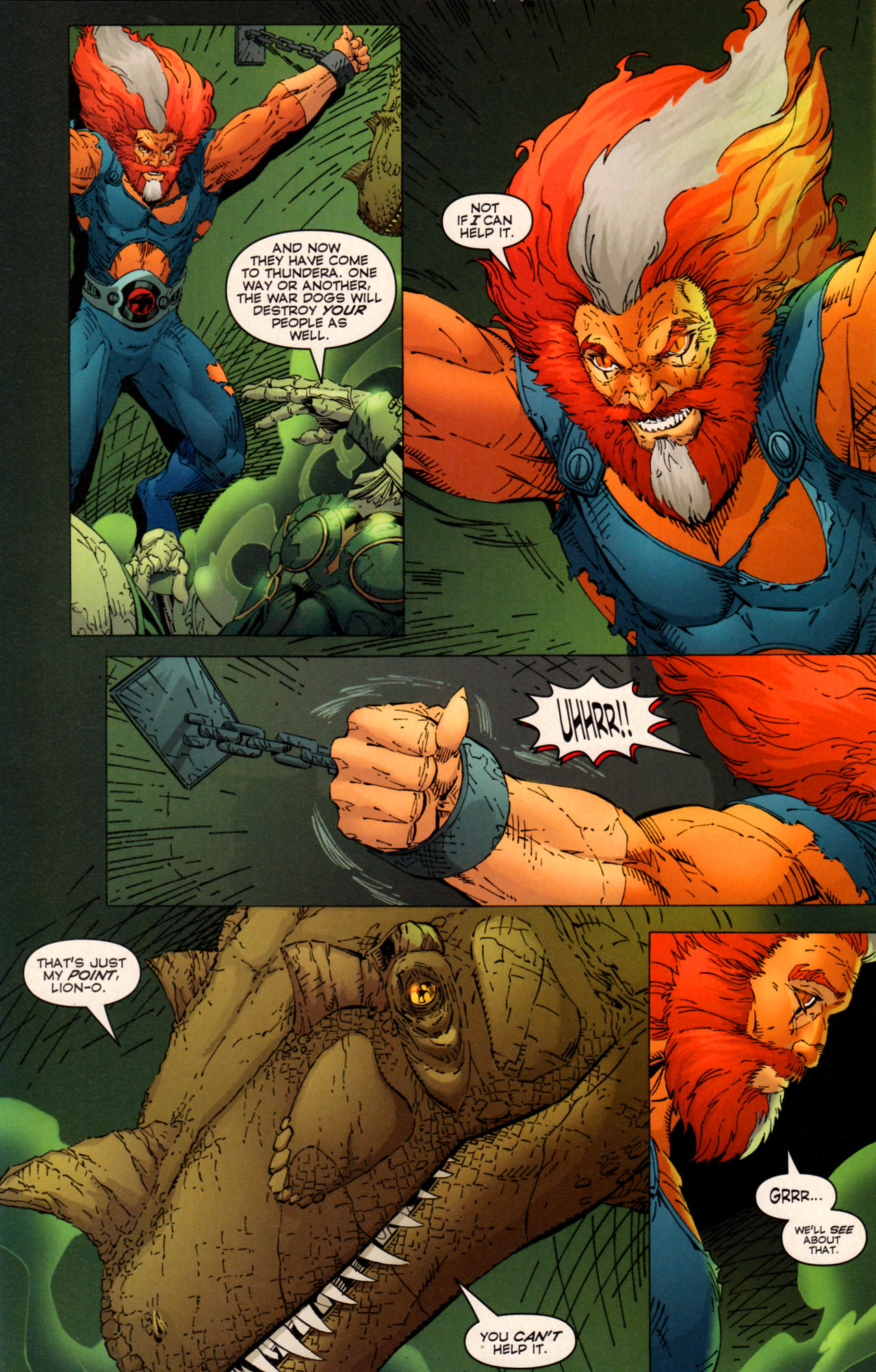 Read online ThunderCats: Dogs of War comic -  Issue #4 - 21
