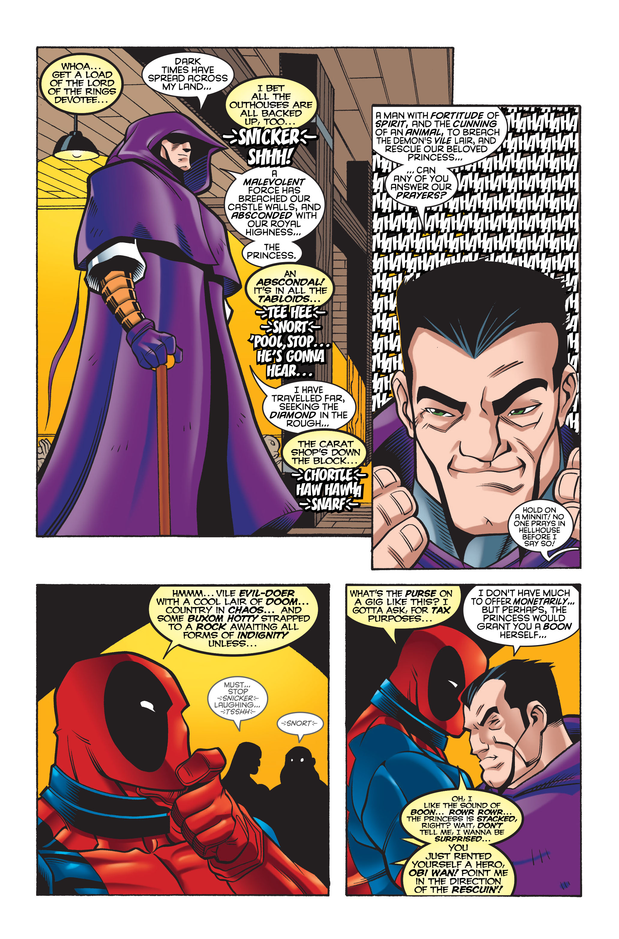 Read online Deadpool (1997) comic -  Issue #9 - 9