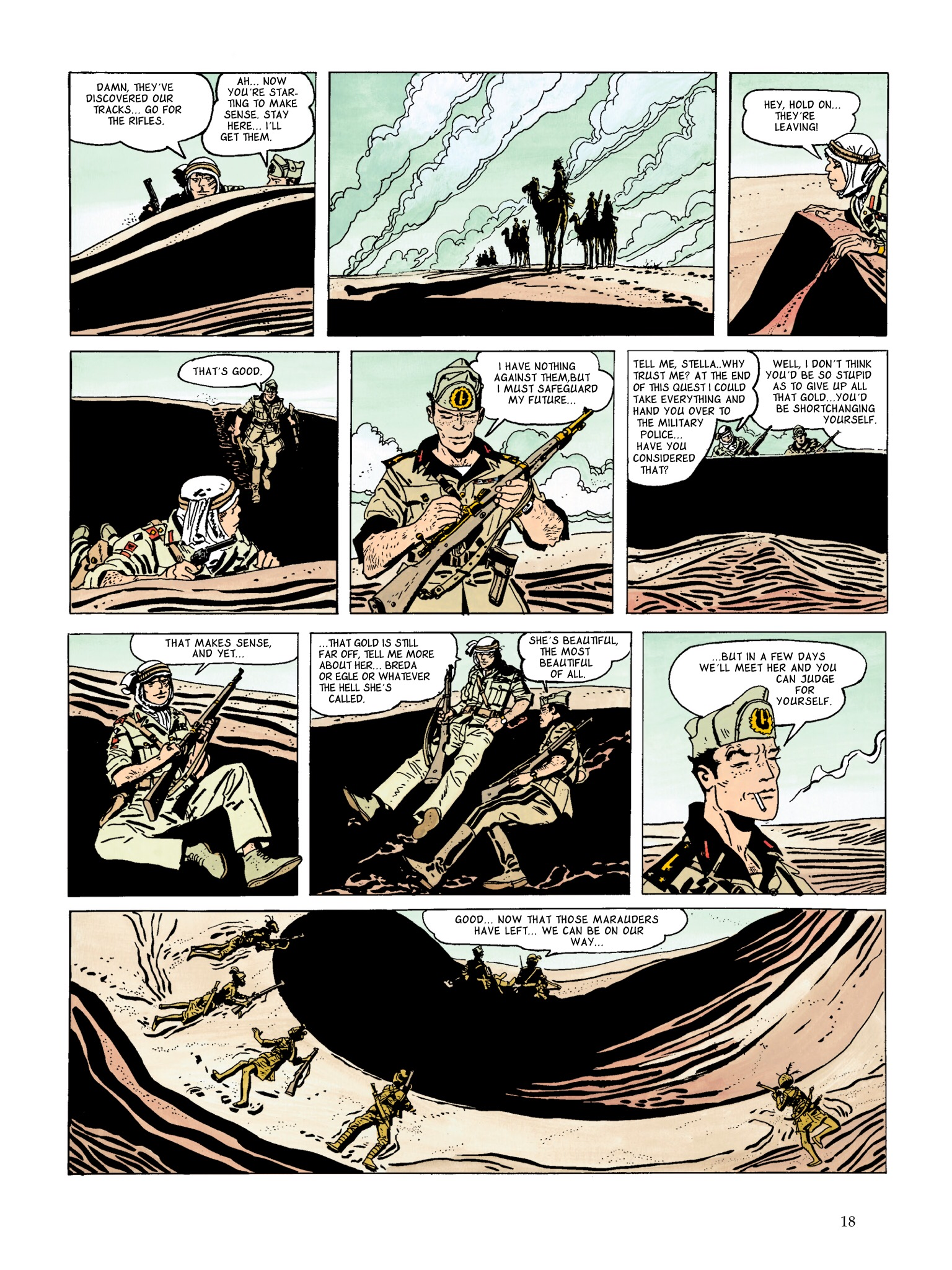 Read online The Scorpions of the Desert comic -  Issue #2 - 18