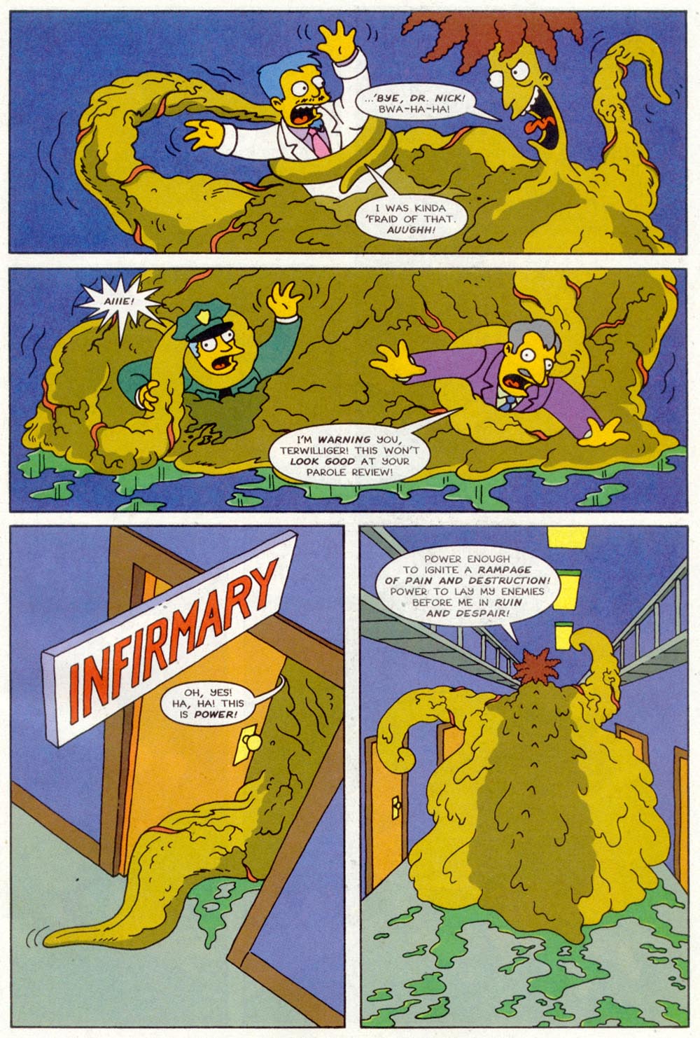 Read online Treehouse of Horror comic -  Issue #2 - 6