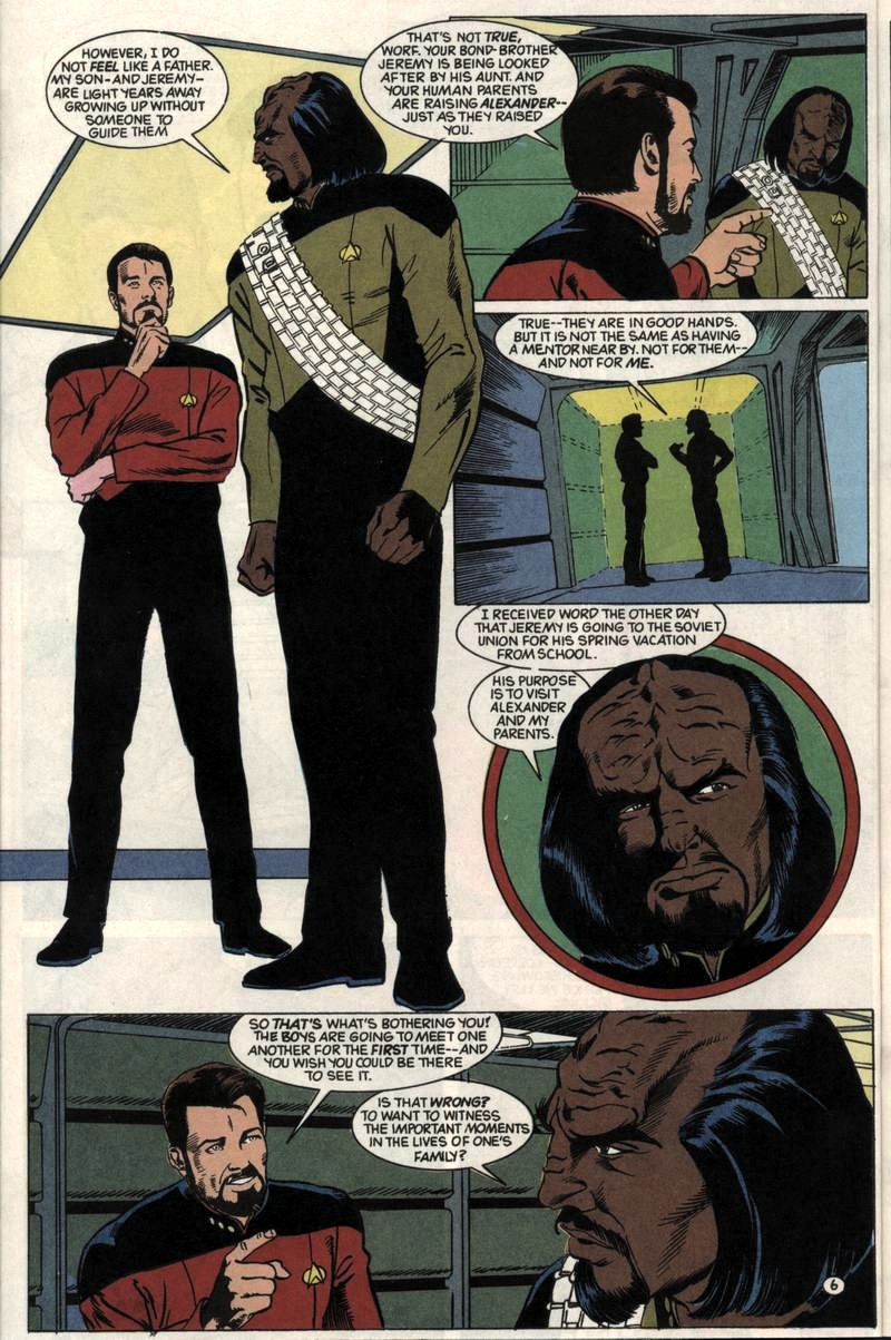 Read online Star Trek: The Next Generation (1989) comic -  Issue #25 - 7