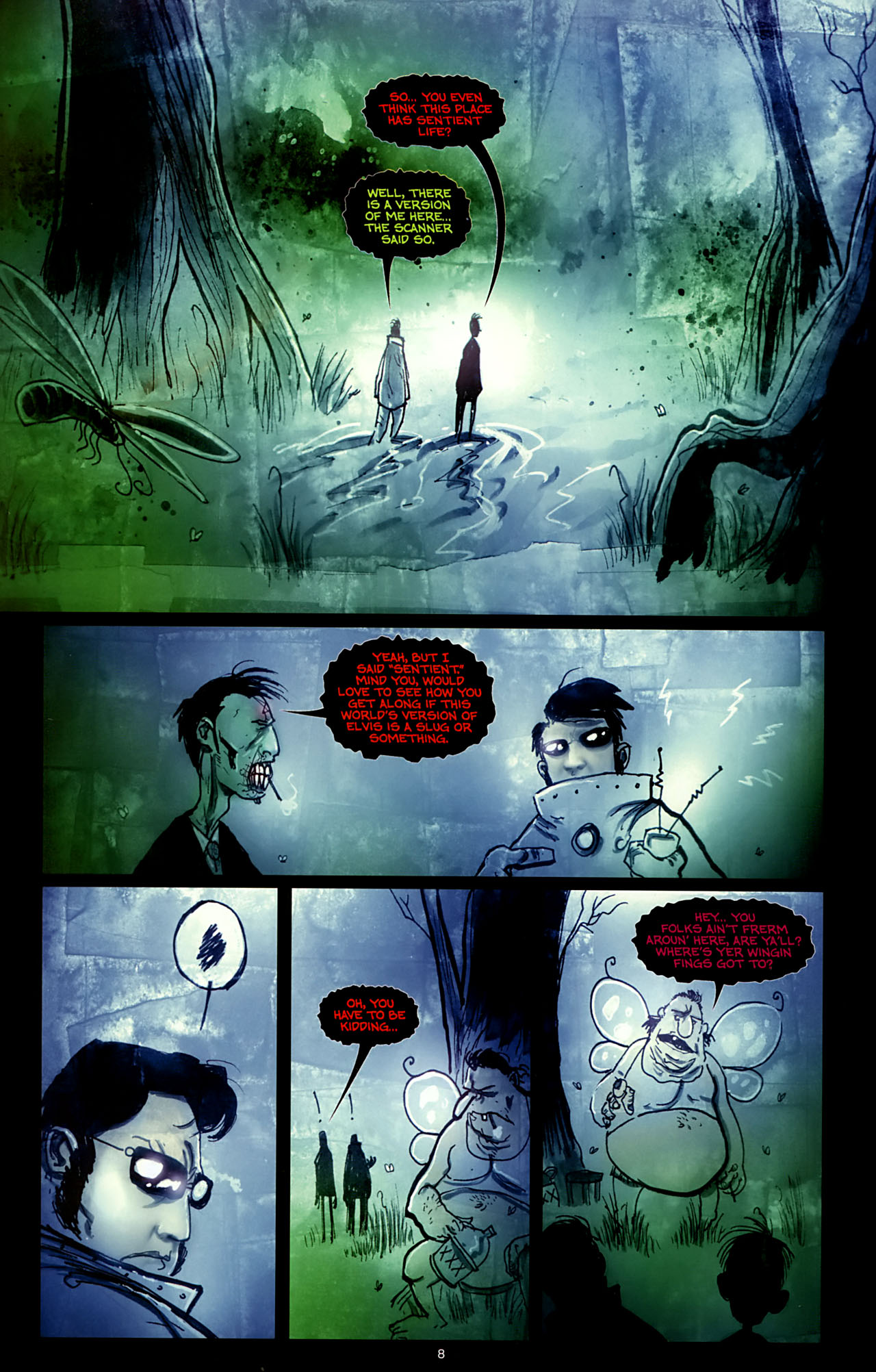 Read online Wormwood: Gentleman Corpse comic -  Issue #12 - 10