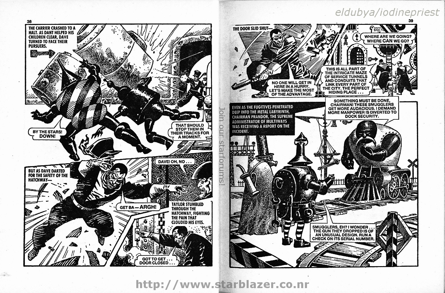 Read online Starblazer comic -  Issue #262 - 21