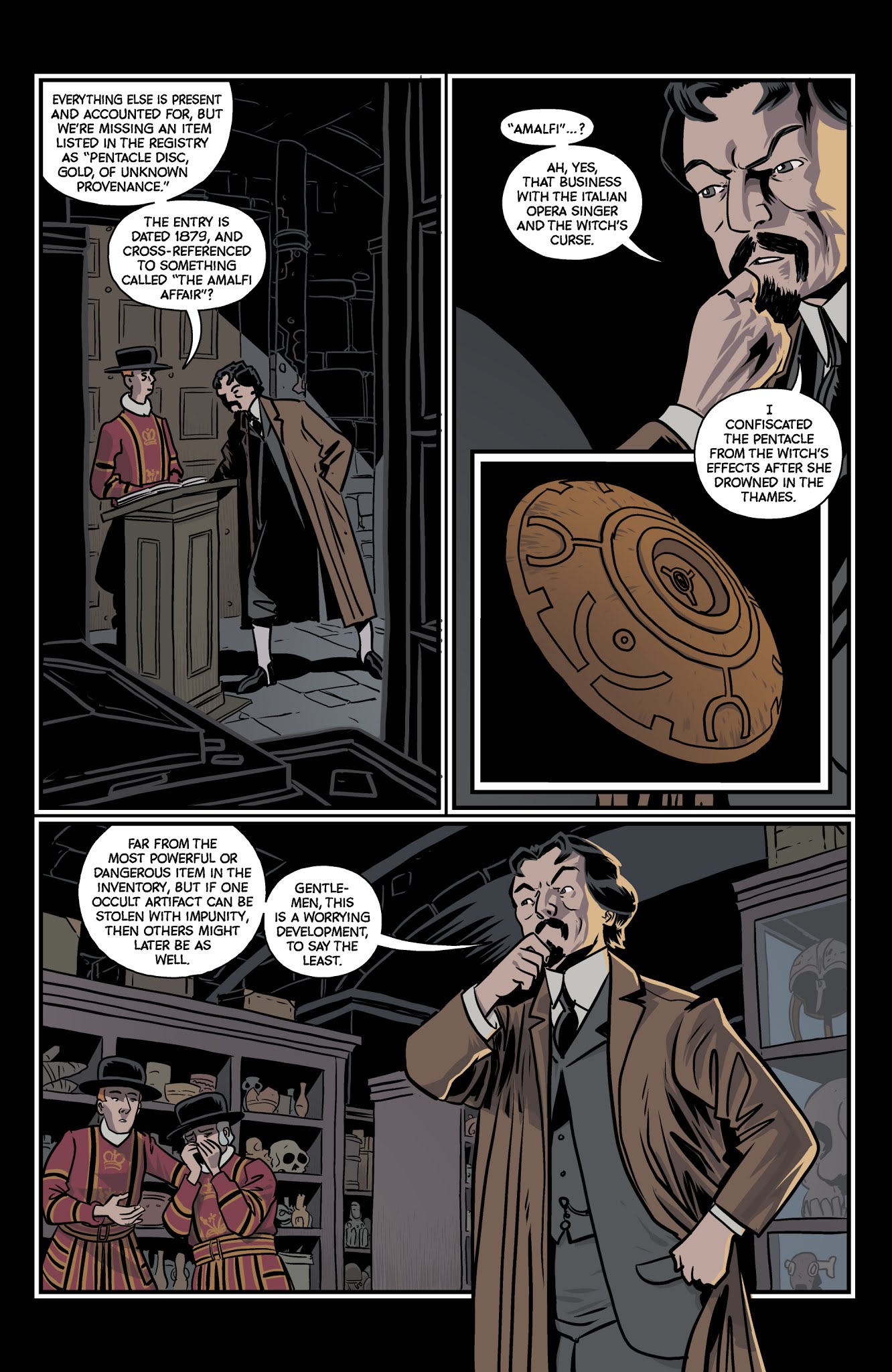 Read online Witchfinder: The Gates of Heaven comic -  Issue #1 - 6