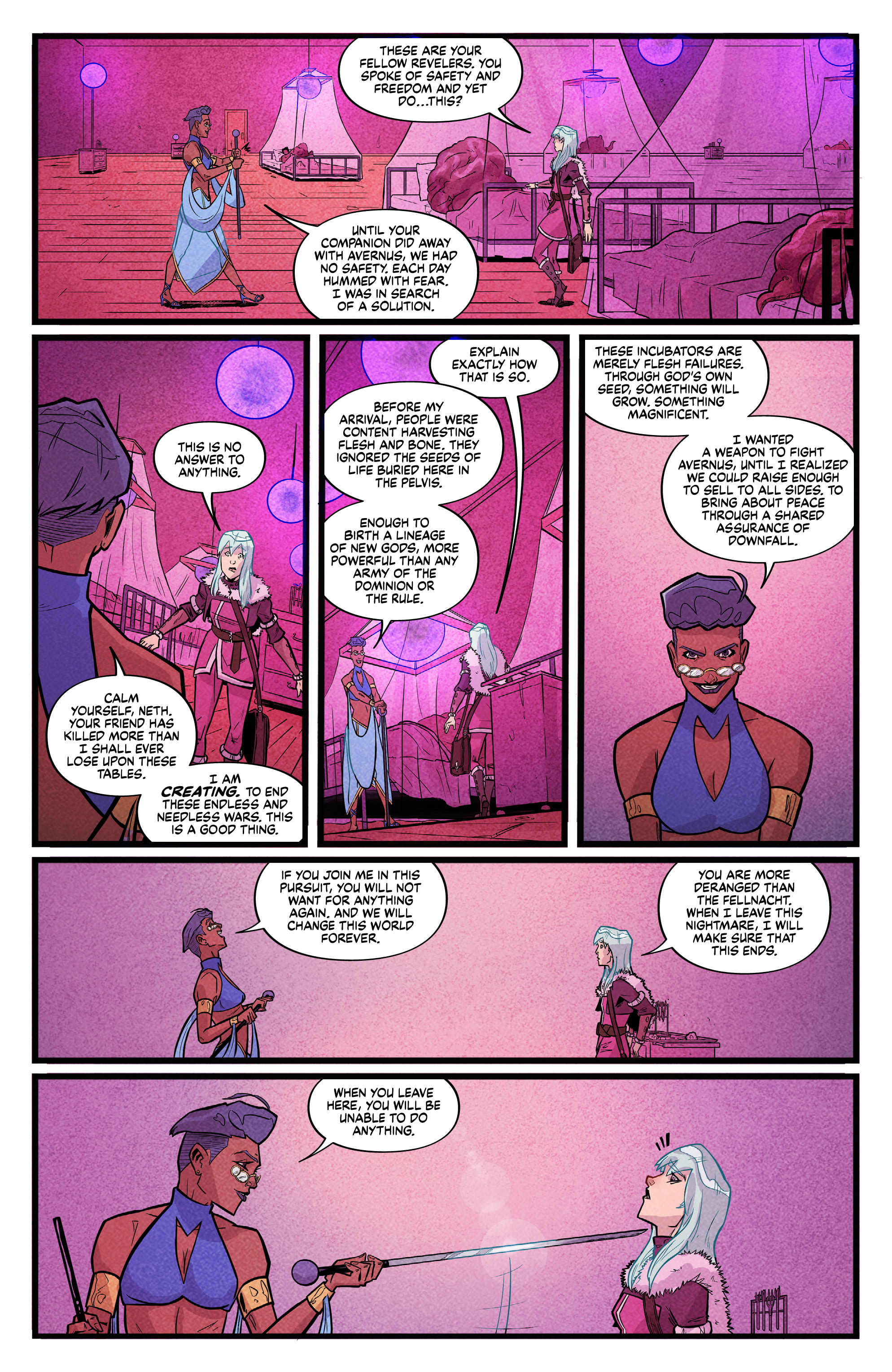 Read online Godfell comic -  Issue #3 - 20